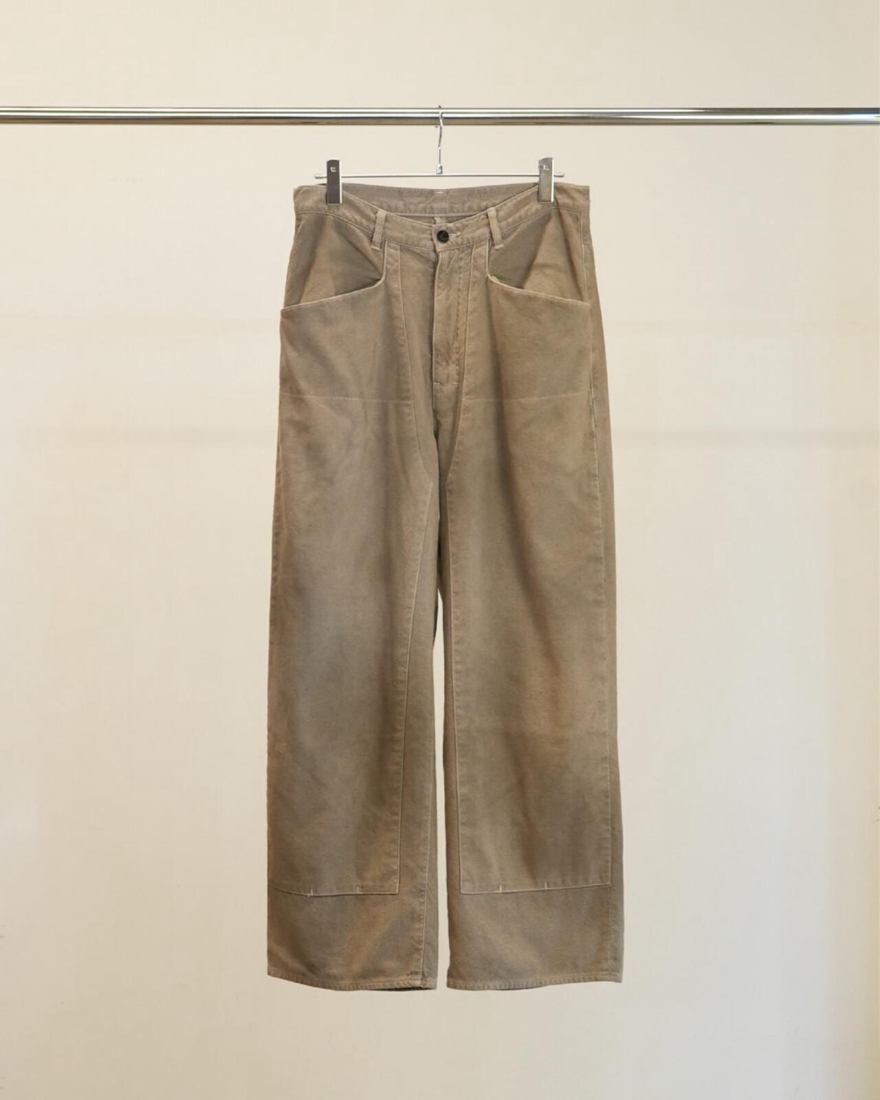 ANCELLM/アンセルム/C/R DUCK DOUBLEKNEE PANTS/ANC-PT112