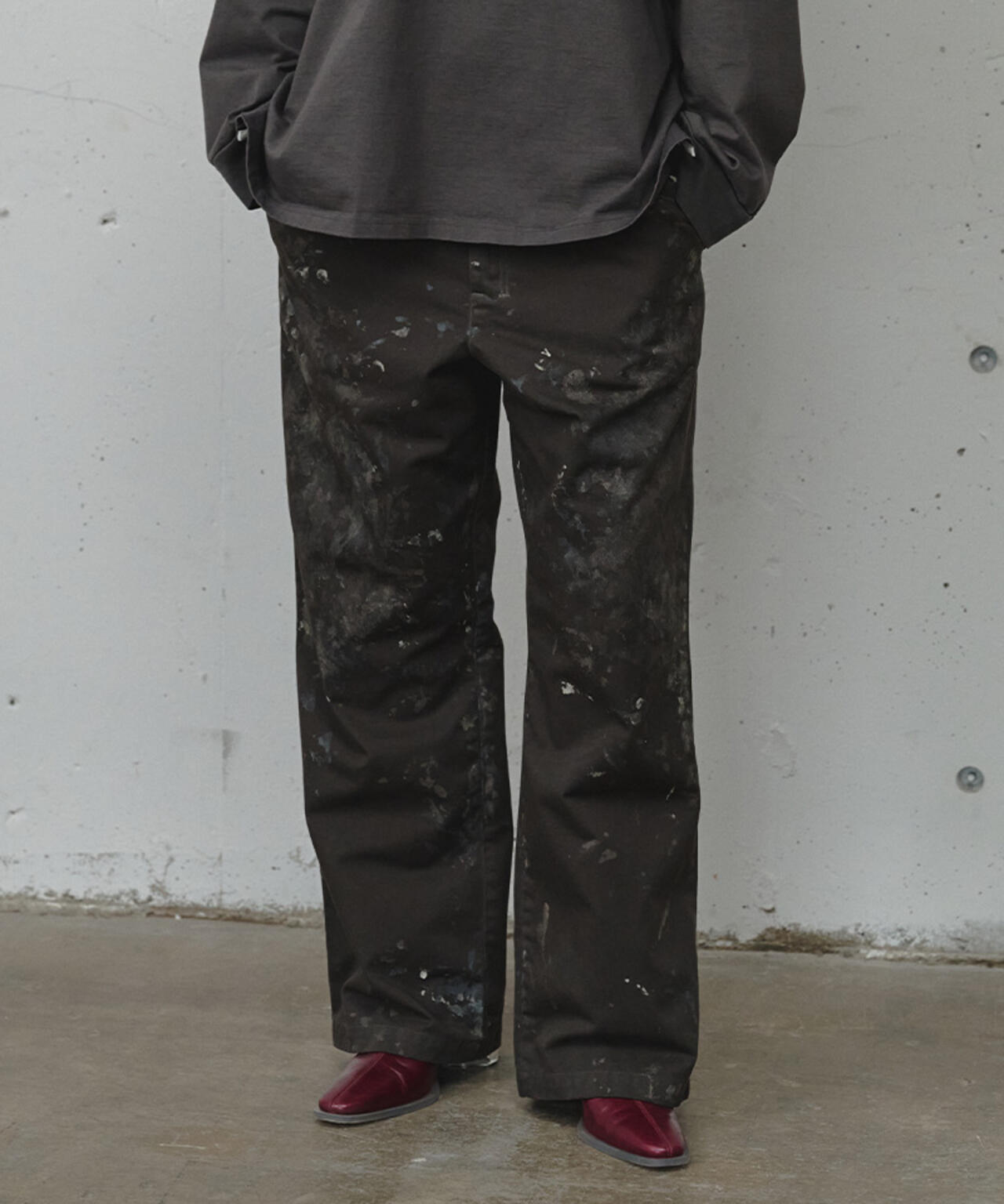 ANCELLM/アンセルム/PAINTER’S CHINO PANTS/ANC-PT114