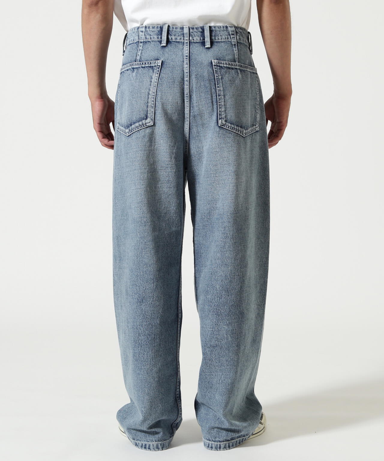 Toironier/トワロニエ/Draping Denim Trousers | GARDEN（ガーデン