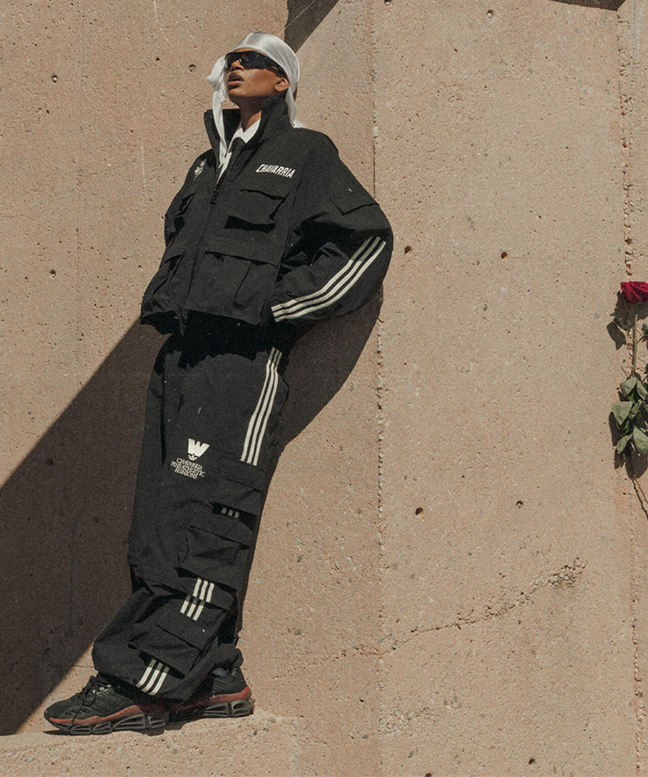 WILLY CHAVARRIA　CHINO CARGO PANT　カーゴ　黒　S adidas CHAVARRIA CARGO PANT ブラック（アディダス ウィリー