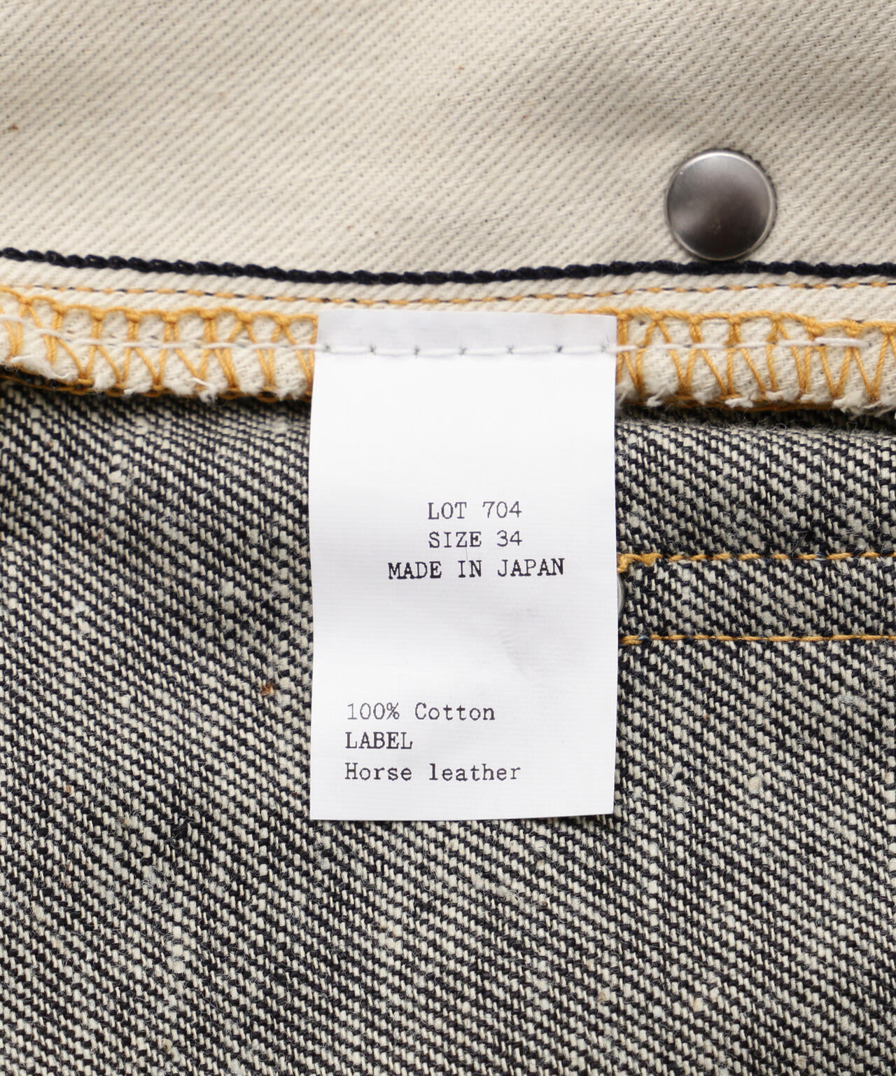 T.T/ティーティー/Lot.704 Denim Trousers C1920s/TAIGA TAKAHASHI