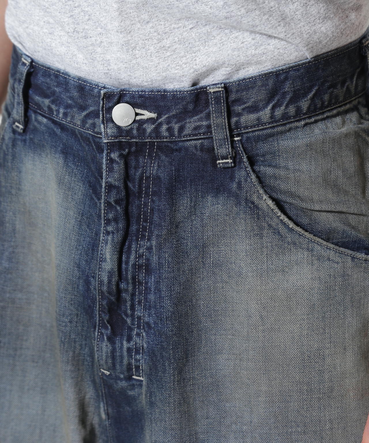 ANCELLM/アンセルム/DENIM PAINTER SHORTS/ANC-PT149-A | GARDEN