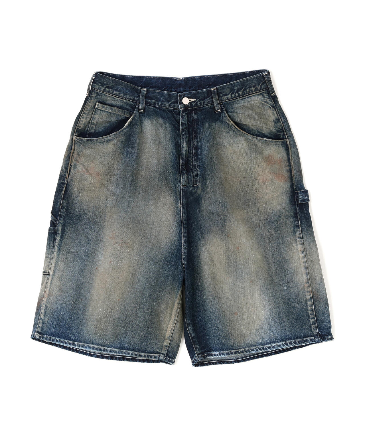 ANCELLM/アンセルム/DENIM PAINTER SHORTS/ANC-PT149-A | GARDEN
