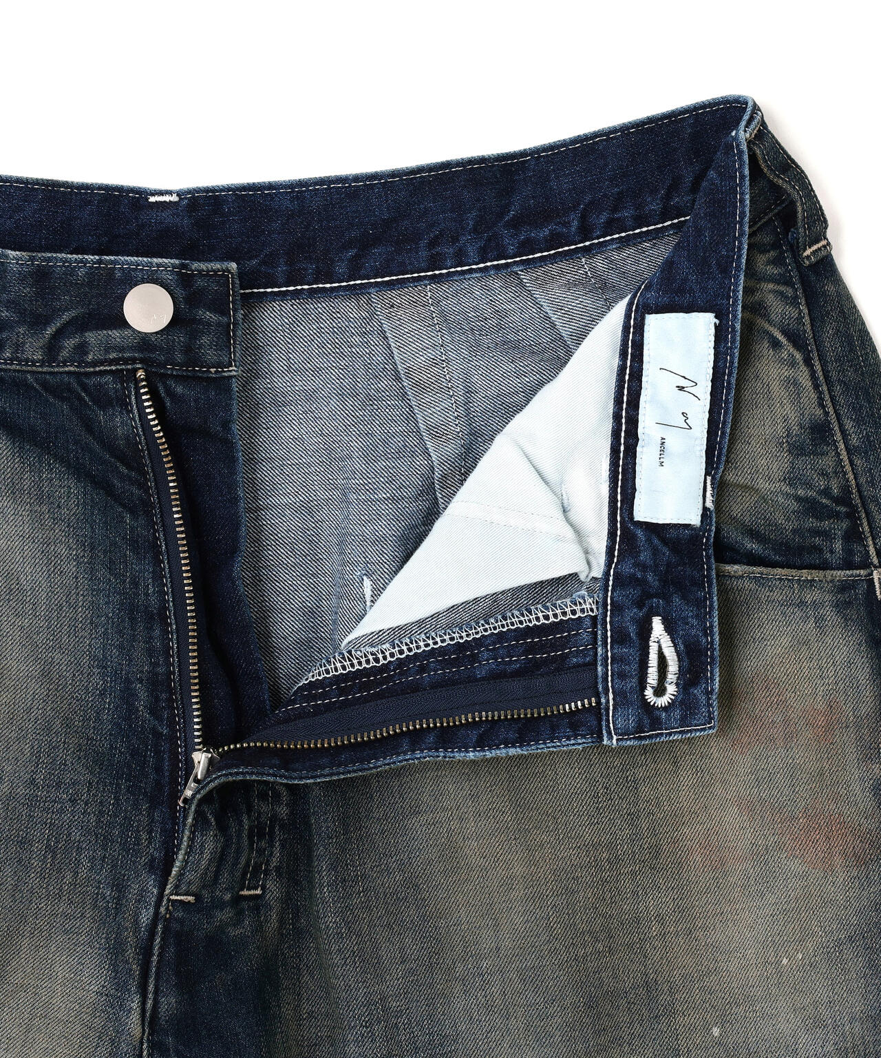 ANCELLM/アンセルム/DENIM PAINTER SHORTS/ANC-PT149-A | GARDEN