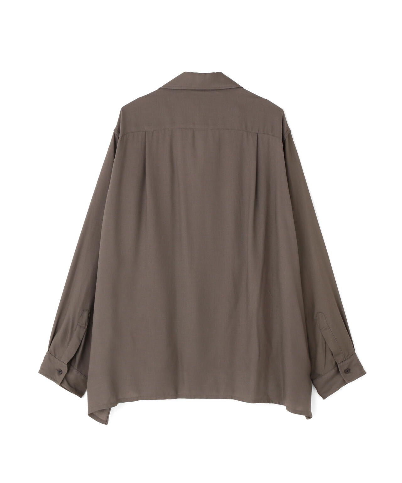 YOKE/ヨーク/Modal Twill Double Pocket Open Collar Shirt/YK26SS01215SH