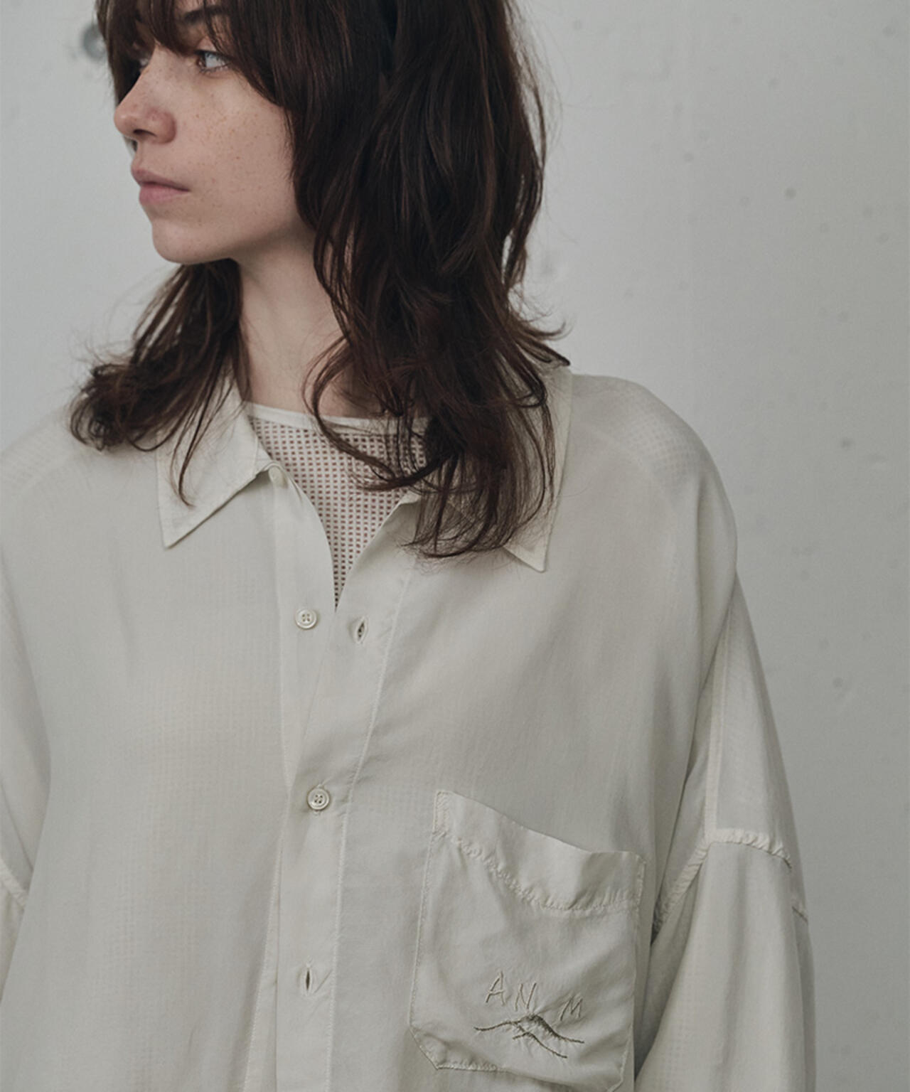 ANCELLM/アンセルム/EMBROIDERED SOUVENIR SHIRT/ANC-SH78 | GARDEN