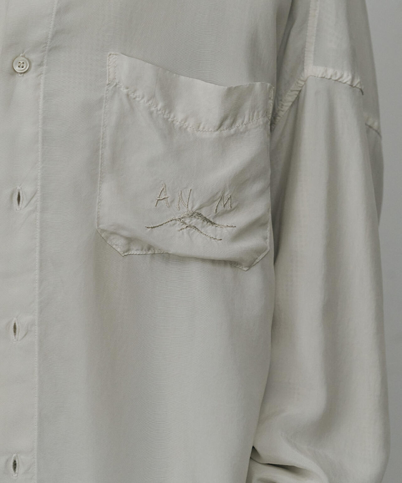 ANCELLM/アンセルム/EMBROIDERED SOUVENIR SHIRT/ANC-SH78 | GARDEN