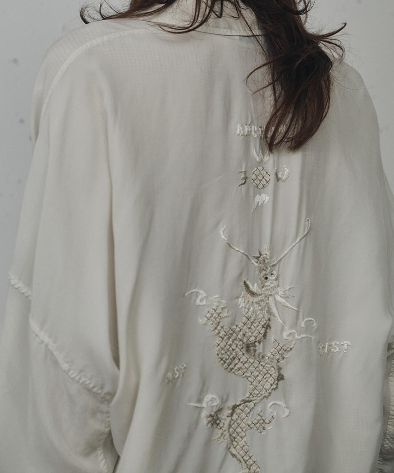 ANCELLM/アンセルム/EMBROIDERED SOUVENIR SHIRT/ANC-SH78 | GARDEN