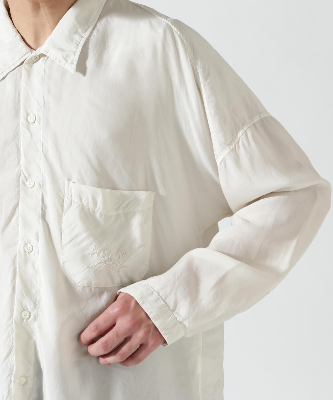 ANCELLM/アンセルム/EMBROIDERED SOUVENIR SHIRT/ANC-SH78 | GARDEN