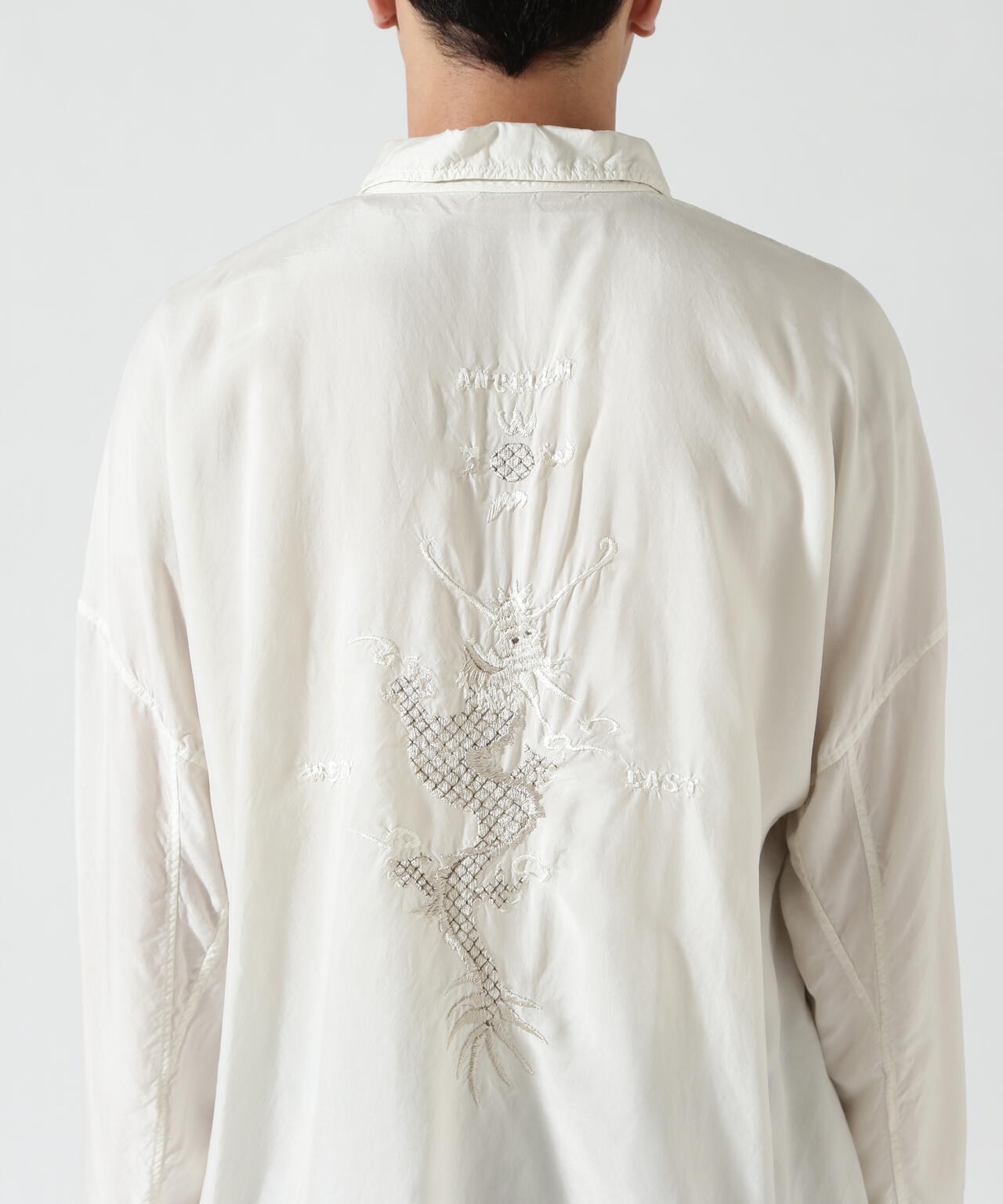 ANCELLM/アンセルム/EMBROIDERED SOUVENIR SHIRT/ANC-SH78 | GARDEN