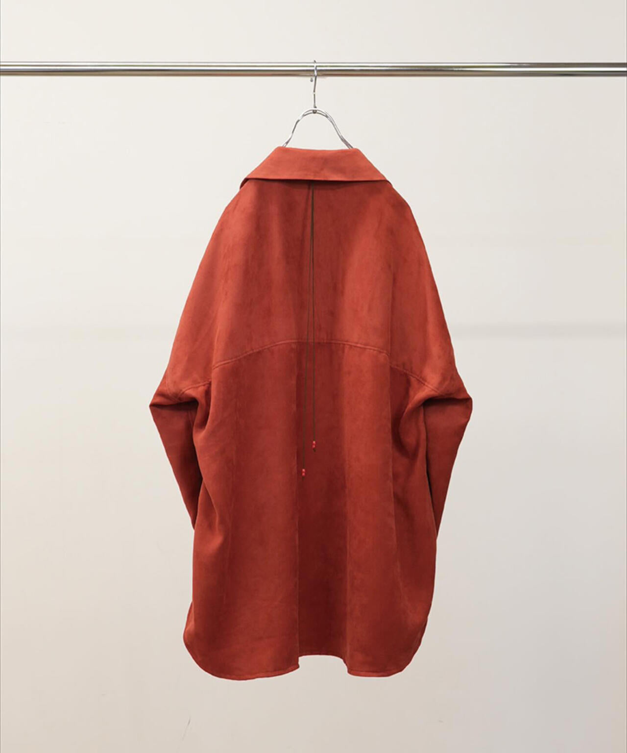 ANCELLM/アンセルム/VEGAN SUEDE LONG SHIRT/ANC-SH86-B | GARDEN