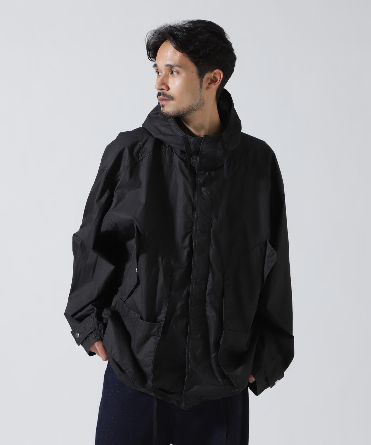 ANCELLM/アンセルム/HOODED FIELD SHIRT JACKET/ANC-SH91 | GARDEN