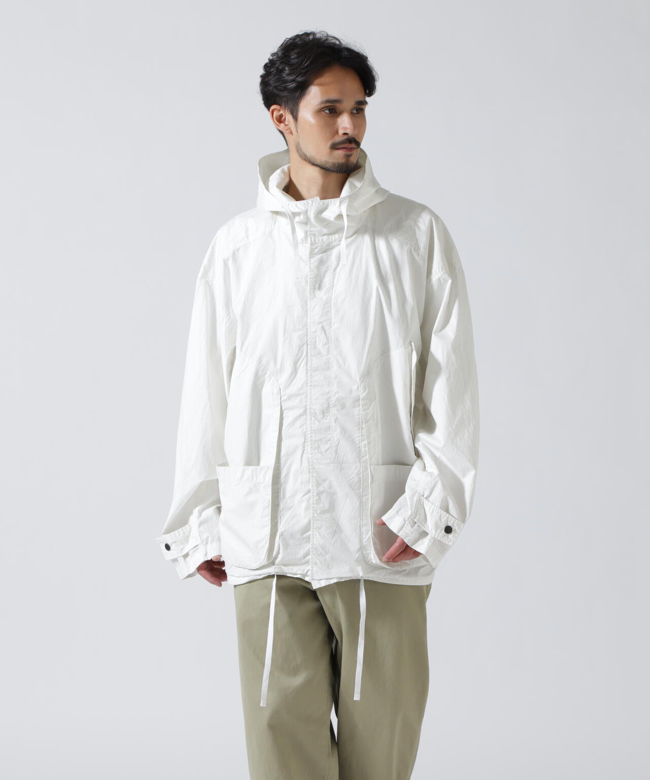 ANCELLM/アンセルム/HOODED FIELD SHIRT JACKET/ANC-SH91 | GARDEN