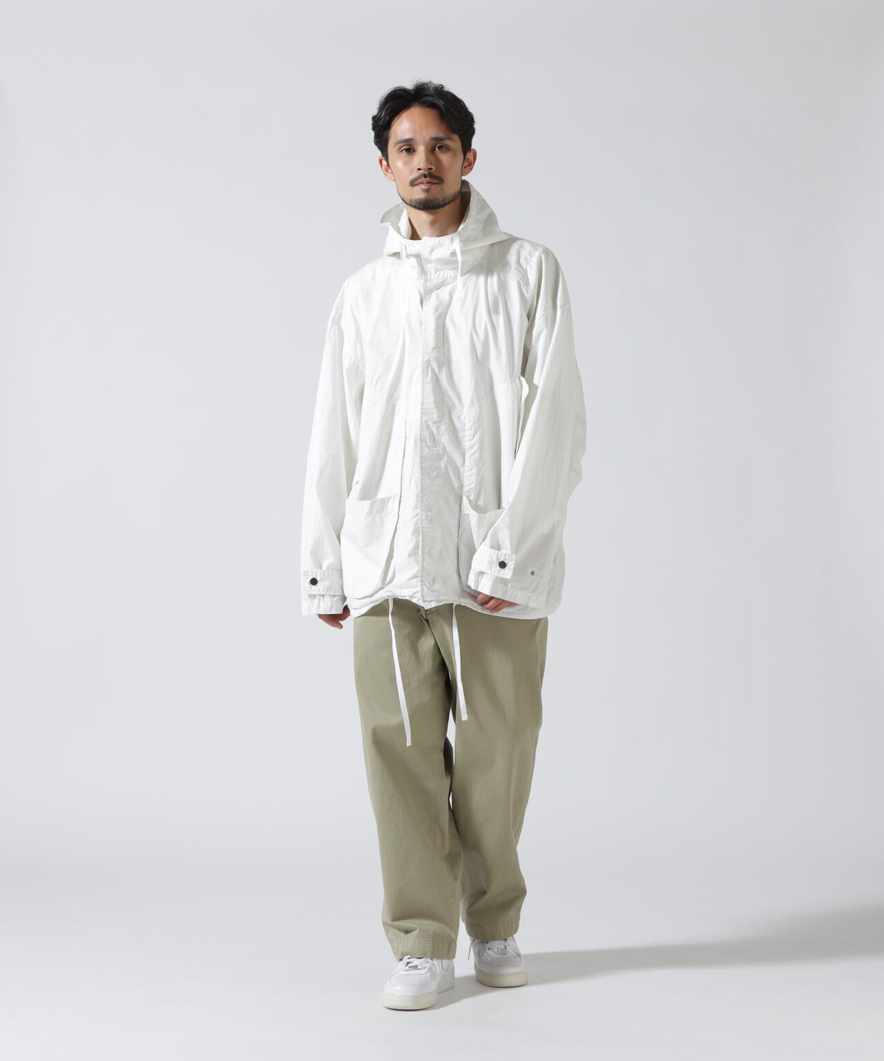ANCELLM/アンセルム/HOODED FIELD SHIRT JACKET/ANC-SH91 | GARDEN