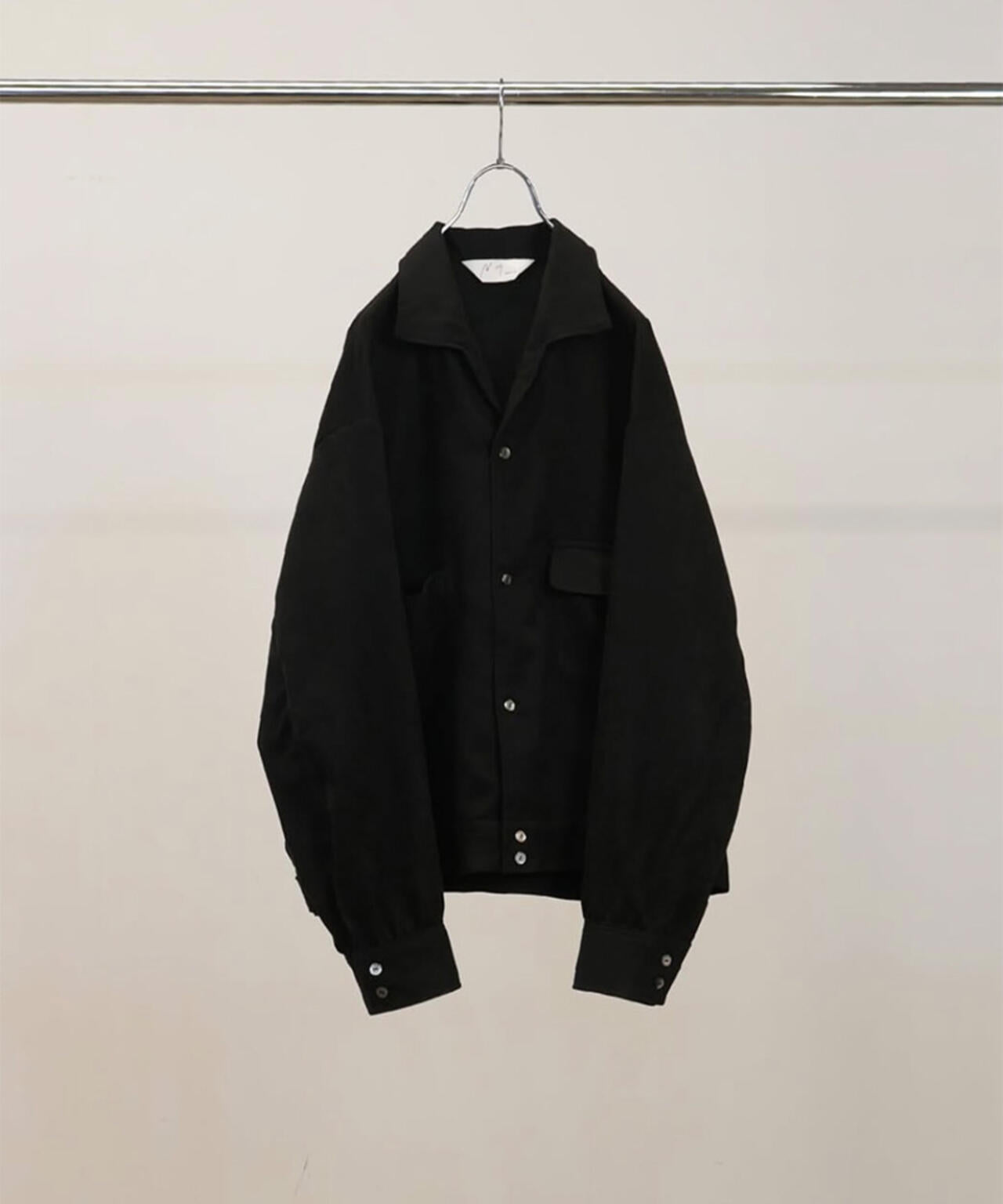 ANCELLM/アンセルム/VEGAN SUEDE OPEN COLLAR SHIRT/ANC-SH93 | GARDEN