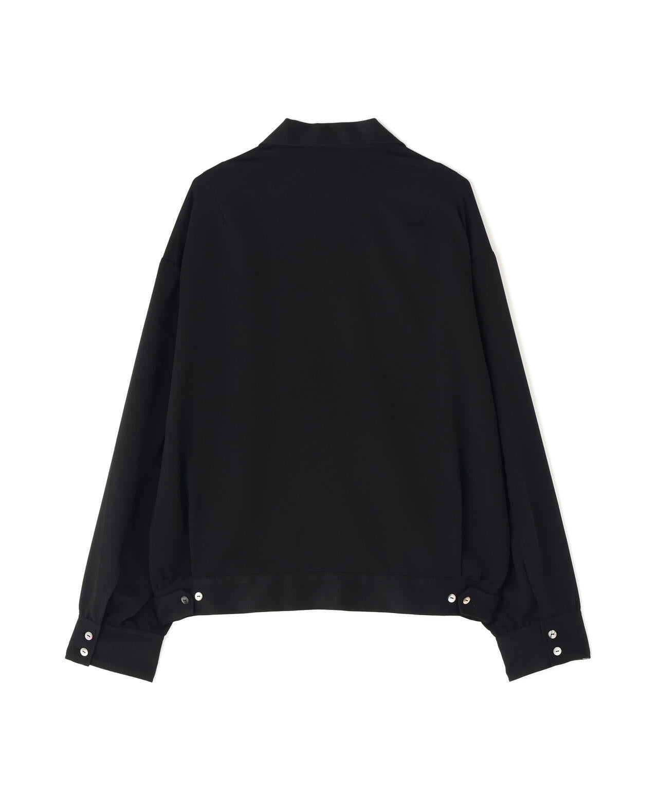 ANCELLM/アンセルム/VEGAN SUEDE OPEN COLLAR SHIRT/ANC-SH93 | GARDEN