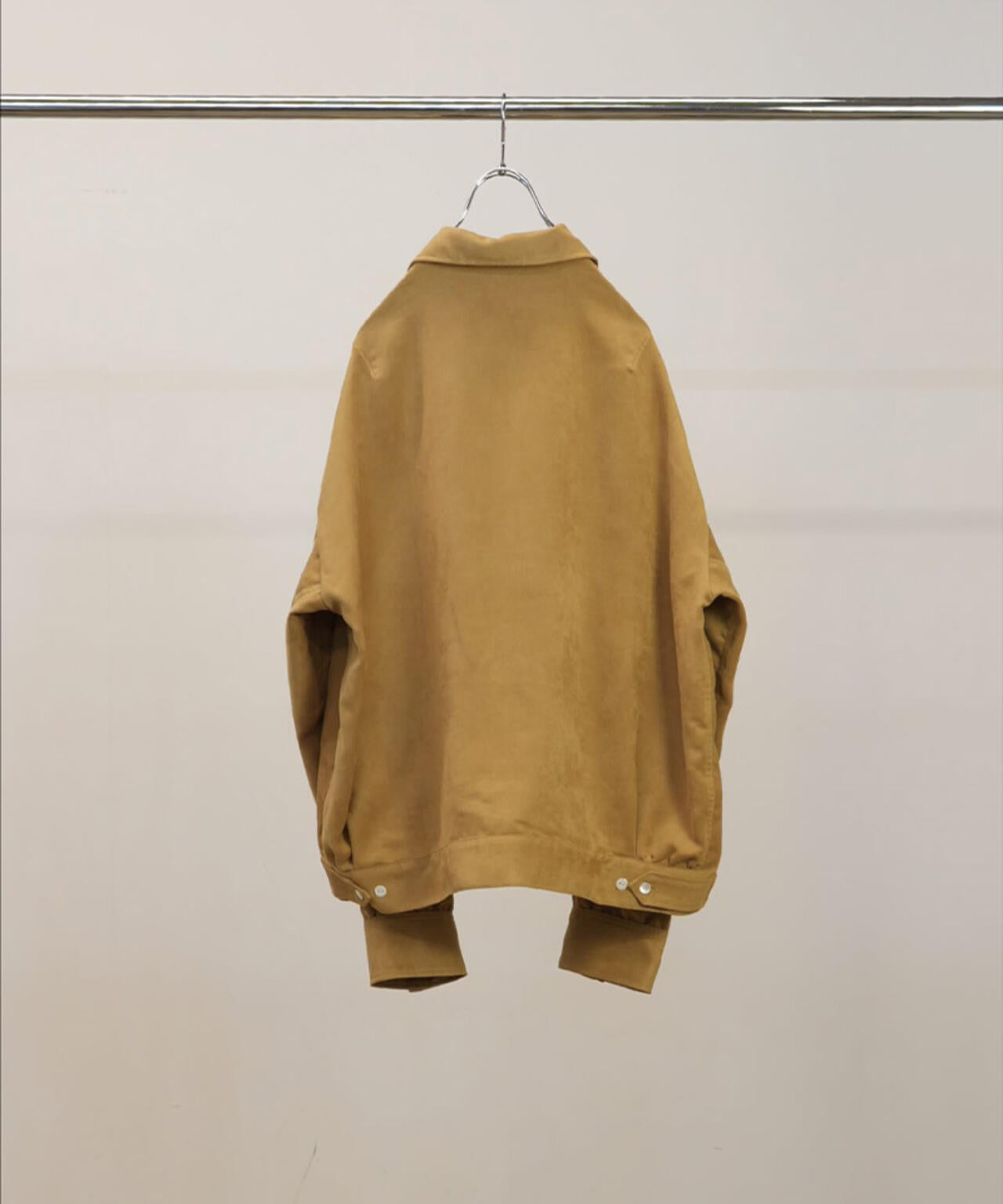 ANCELLM/アンセルム/VEGAN SUEDE OPEN COLLAR SHIRT/ANC-SH93 | GARDEN