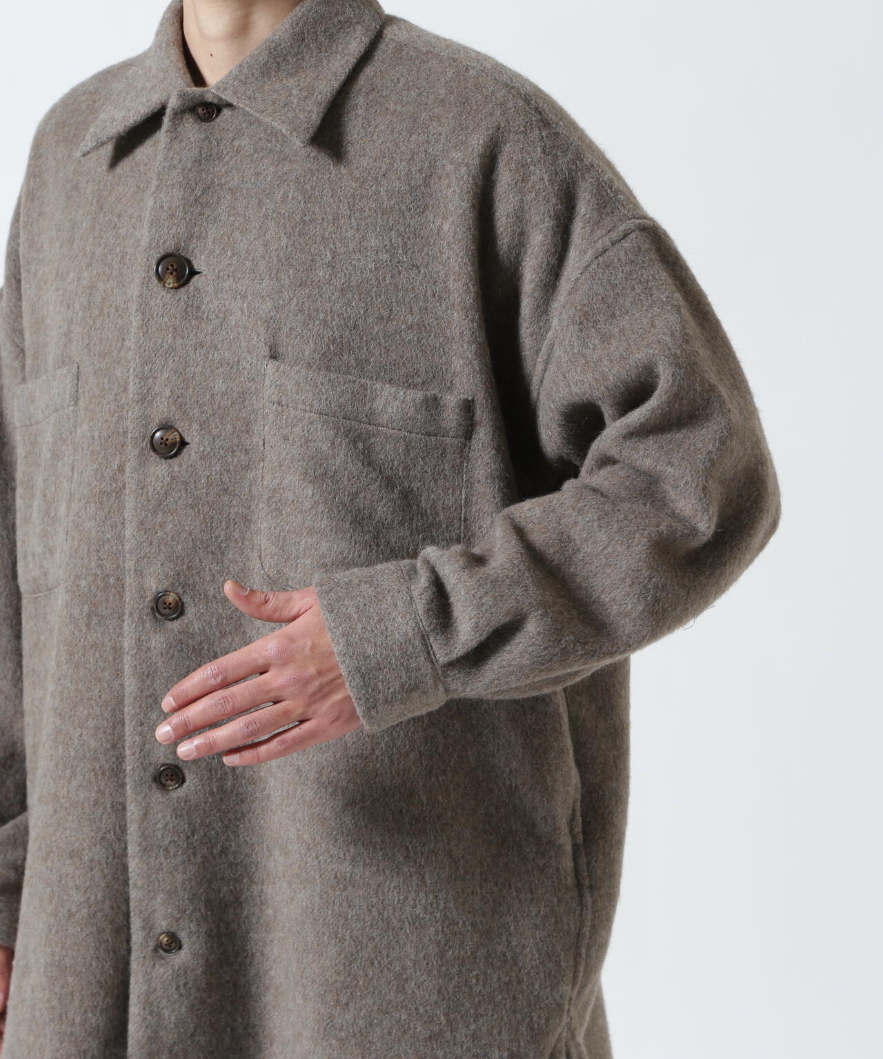 Toironier/トワロニエ/WOOL OVER SHIRTS | GARDEN（ガーデン