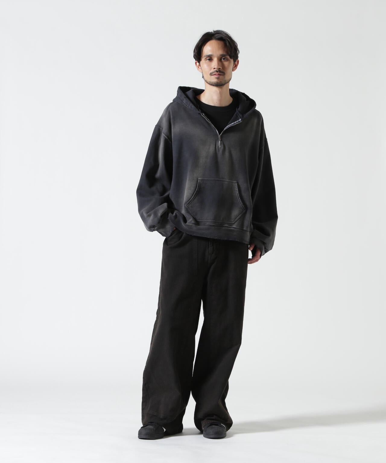 トップス ANCELLM LIGHT LOOP ZIP HOODIE SIZE:1 LIGHT LOOP ZIP HOODIE(RED) – ANCELLM