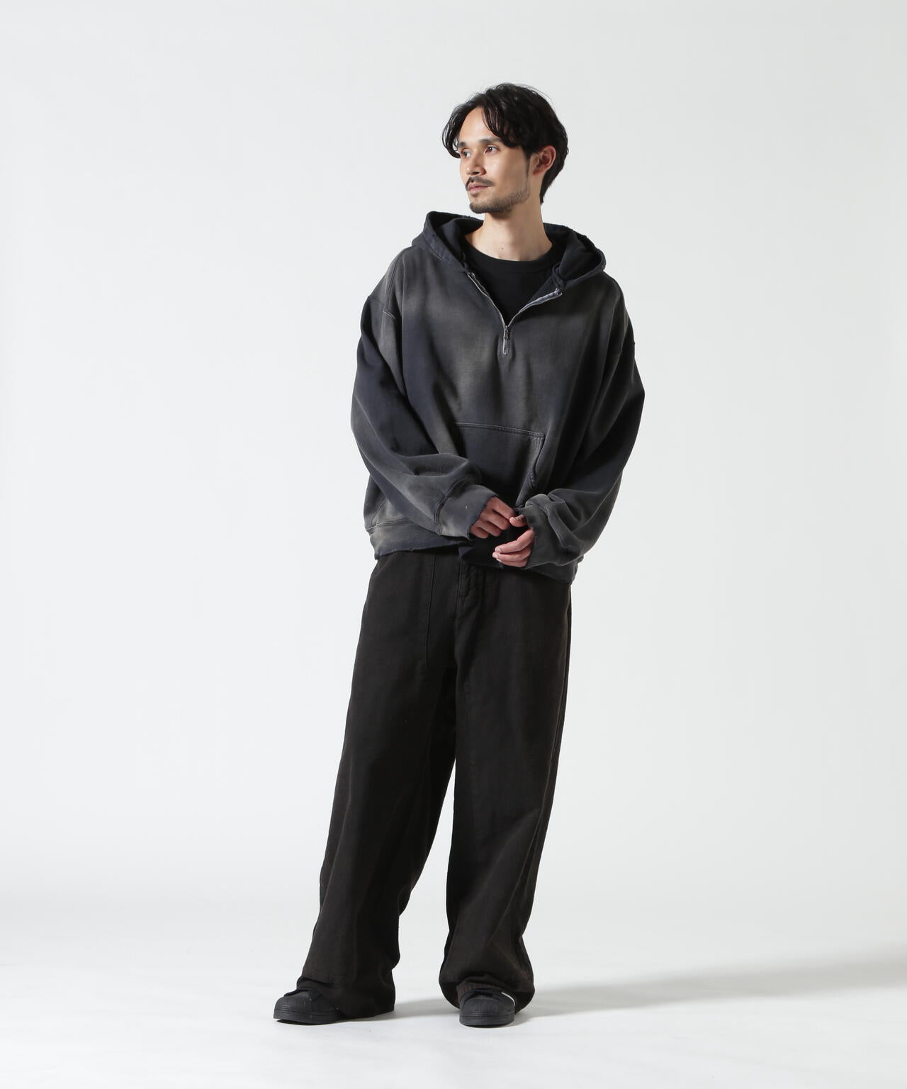 ANCELLM/アンセルム/LIGHT LOOP ZIP HOODIE/ANC-CT148 | GARDEN