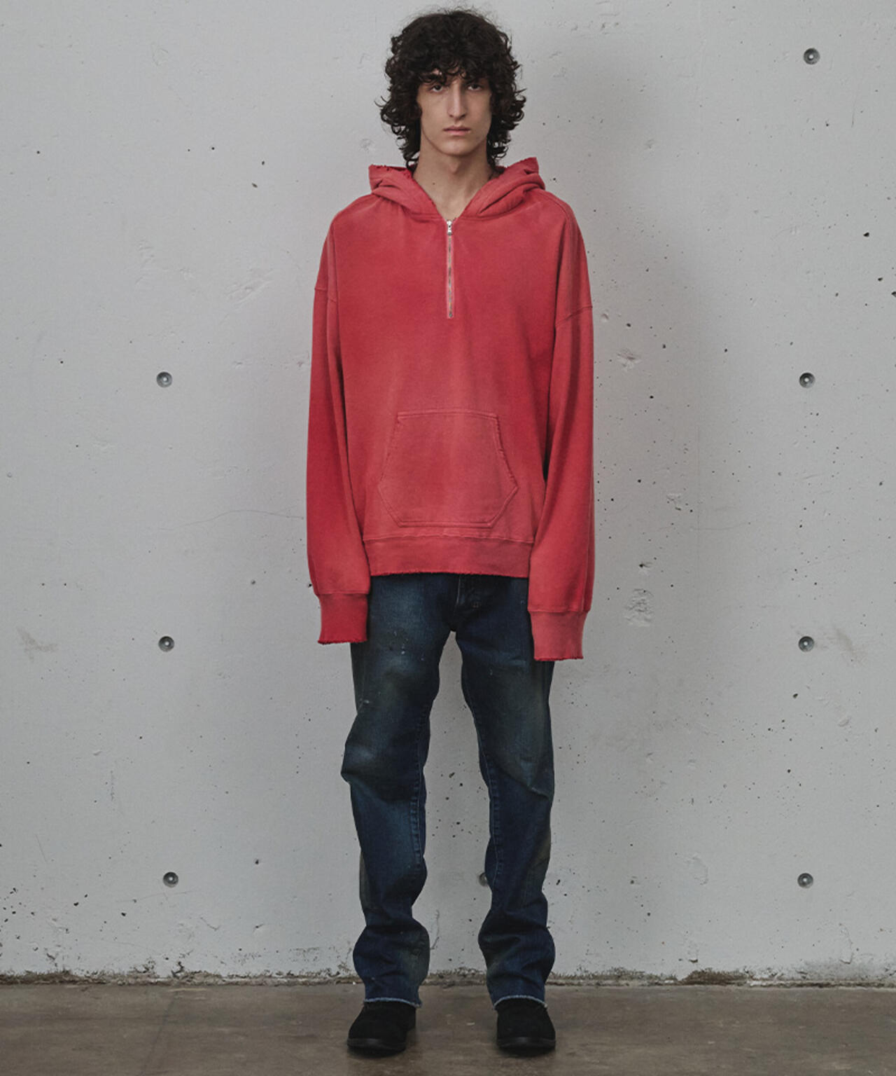 ANCELLM/アンセルム/LIGHT LOOP ZIP HOODIE/ANC-CT148 | GARDEN