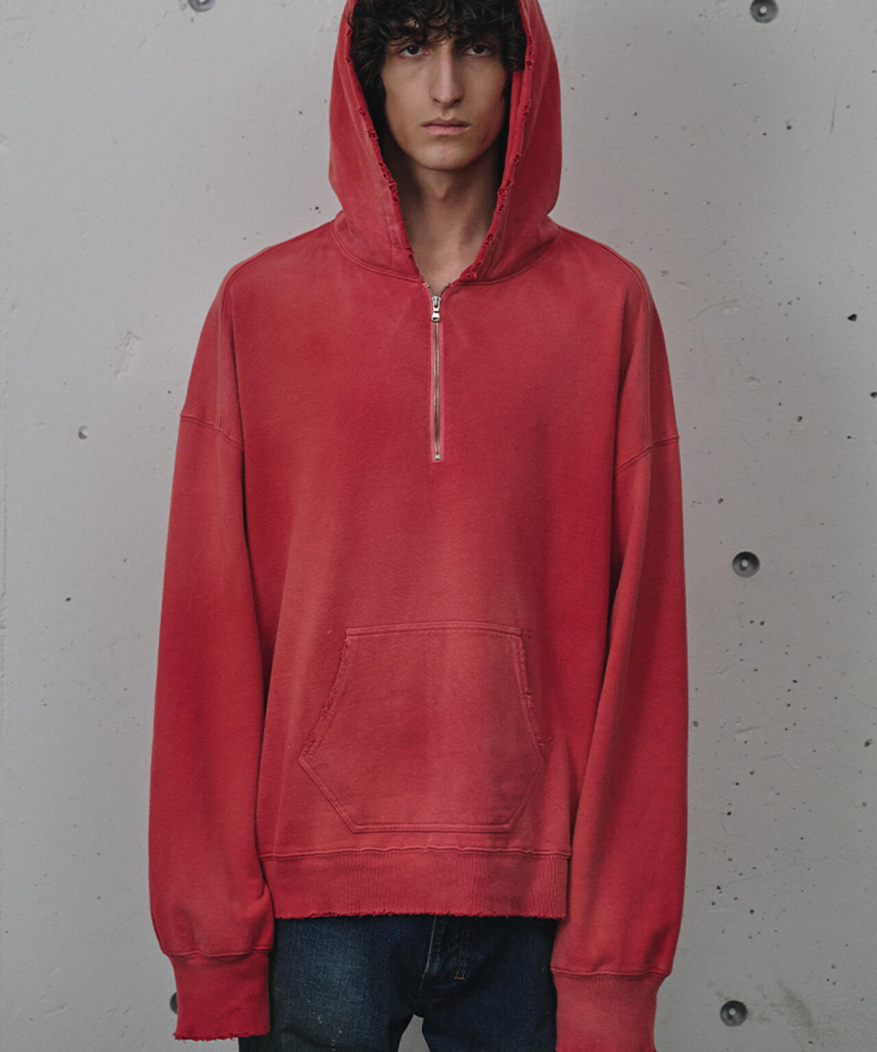 ANCELLM/アンセルム/LIGHT LOOP ZIP HOODIE/ANC-CT148 | GARDEN