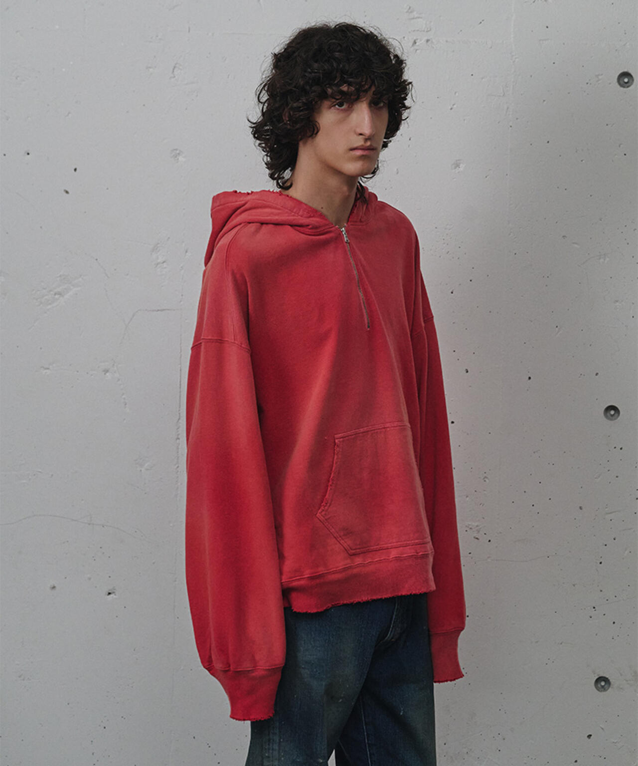 ANCELLM/アンセルム/LIGHT LOOP ZIP HOODIE/ANC-CT148