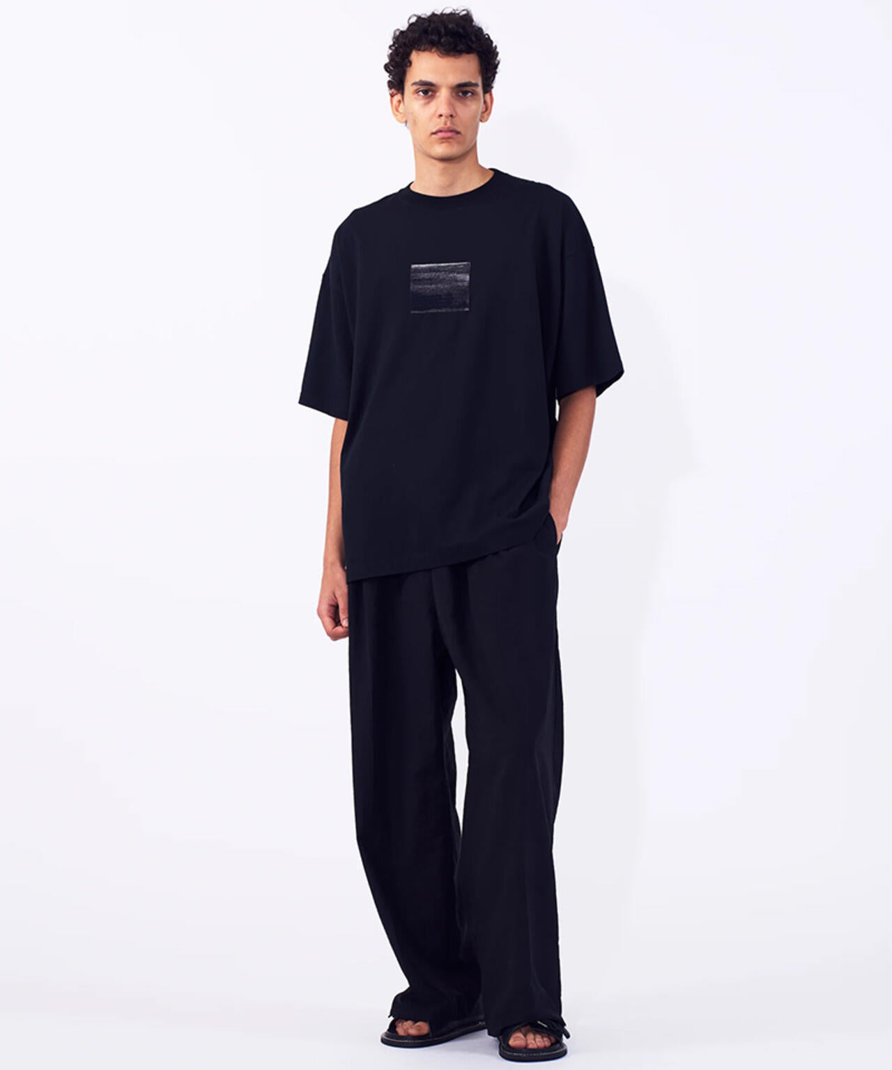 YOKE/ヨーク/Abstract Embroited T-shirt/YK26SS01230CS | GARDEN YOKE/ヨーク/Abstract Embroited T-shirt/YK26SS01230CS | GARDEN