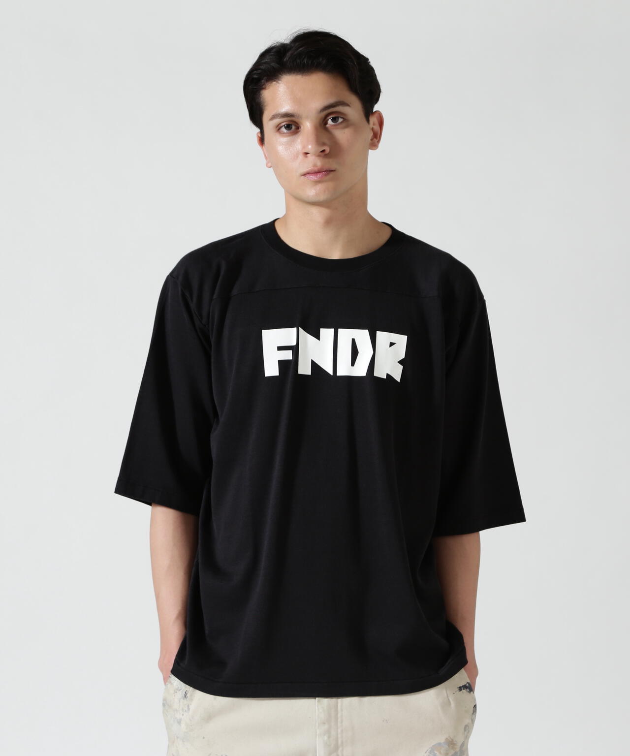 トップス FOUNDOUR COTTON RAYON FOOTBALL TEE FOUNDOUR/ファウンダ/COTTON RAYON FOOTBALL TEE | GARDEN（ガーデン