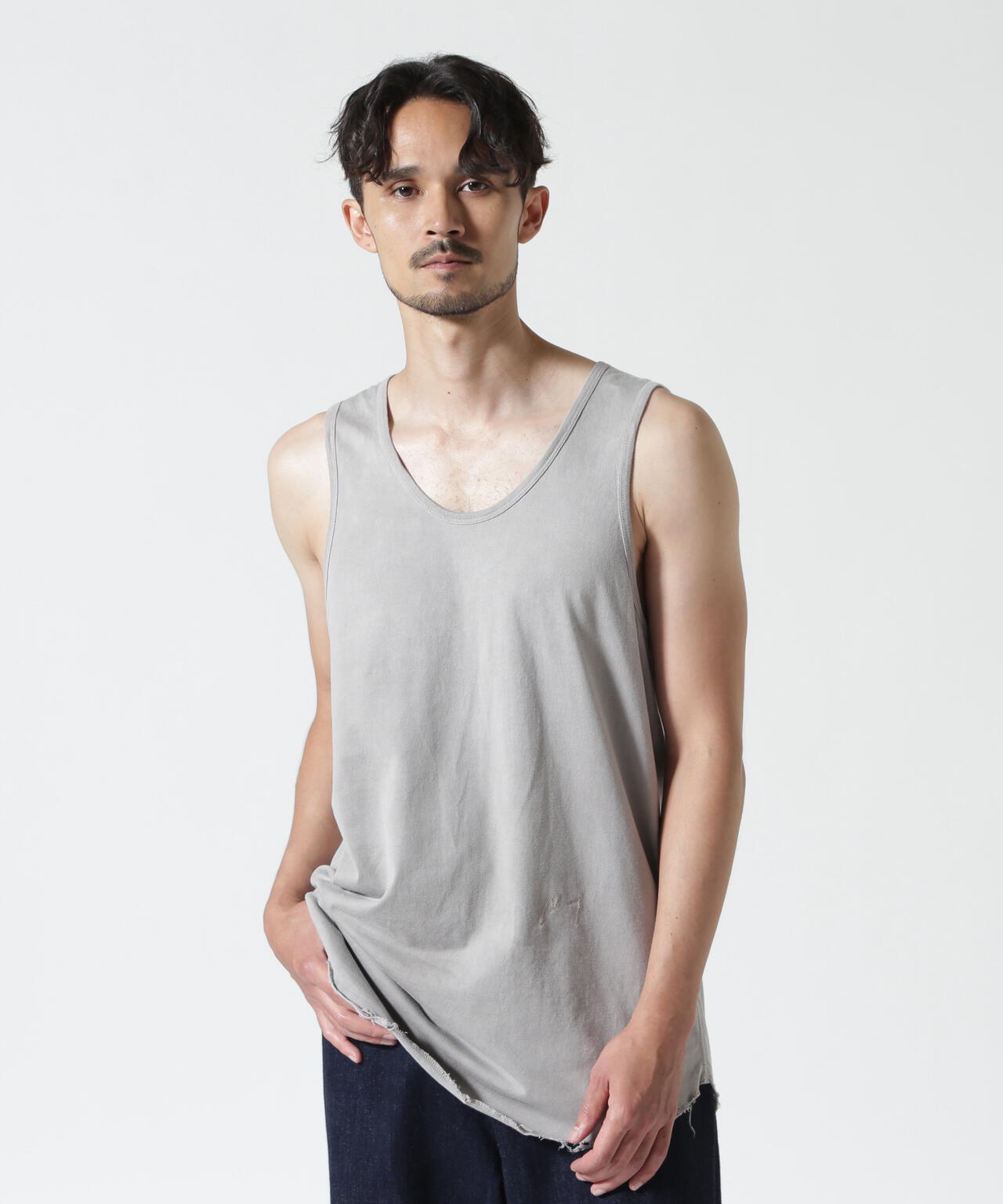 ANCELLM/アンセルム/UNEVENNESS TANK TOP/ANC-CT193 | GARDEN
