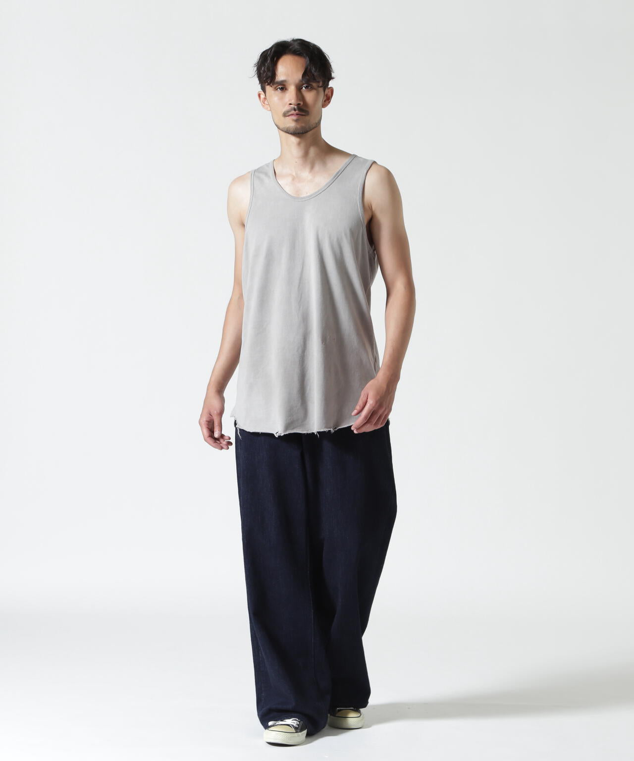 ANCELLM/アンセルム/UNEVENNESS TANK TOP/ANC-CT193 | GARDEN