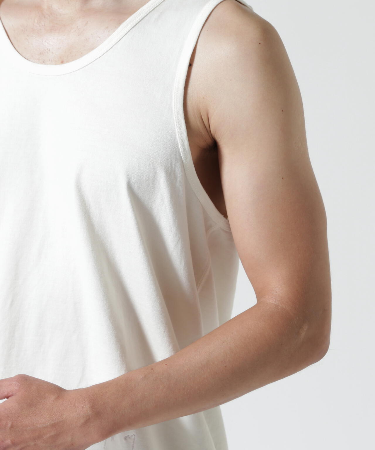 ANCELLM/アンセルム/UNEVENNESS TANK TOP/ANC-CT193 | GARDEN