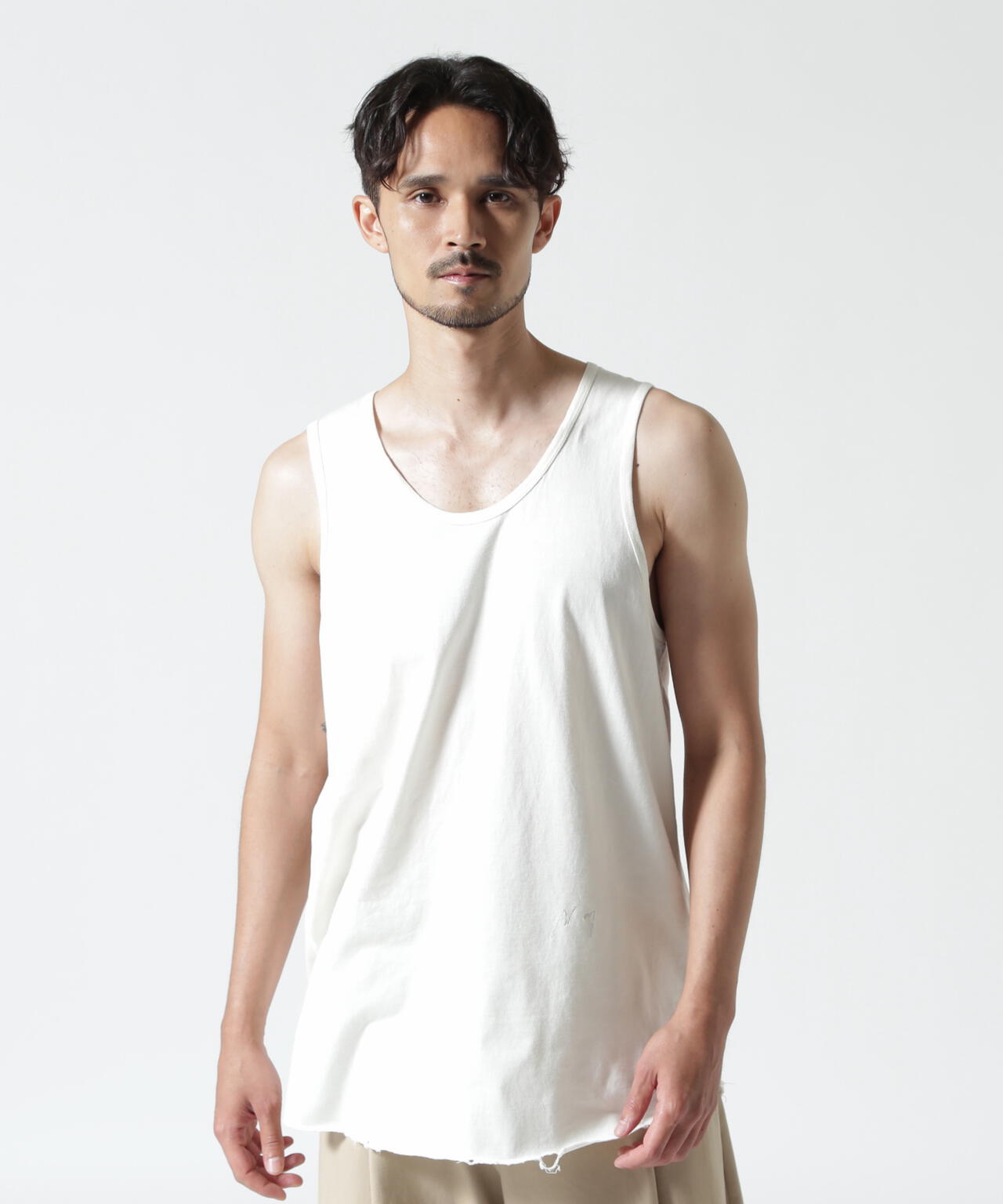 ANCELLM/アンセルム/UNEVENNESS TANK TOP/ANC-CT193 | GARDEN