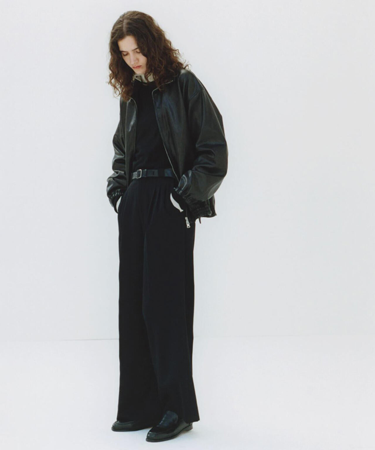 ジャケット・アウター yoke Carf Leather Truck Jacket Black 2 Carf Leather Truck Jacket | YOKE Official Website