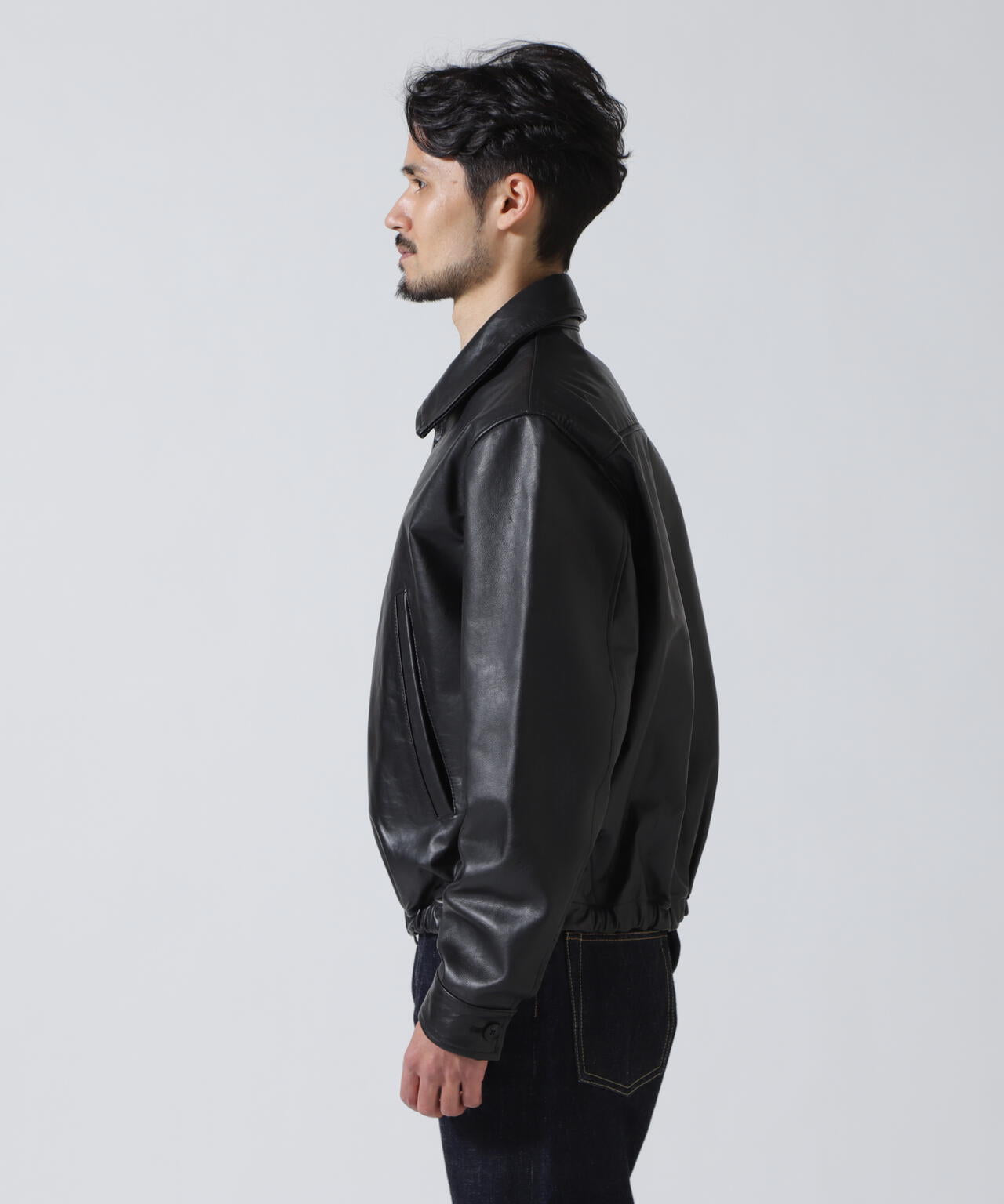 ジャケット・アウター YOKE LEATHER ZIP BLOUSON YOKE LEATHER ZIP BLOUSON size4