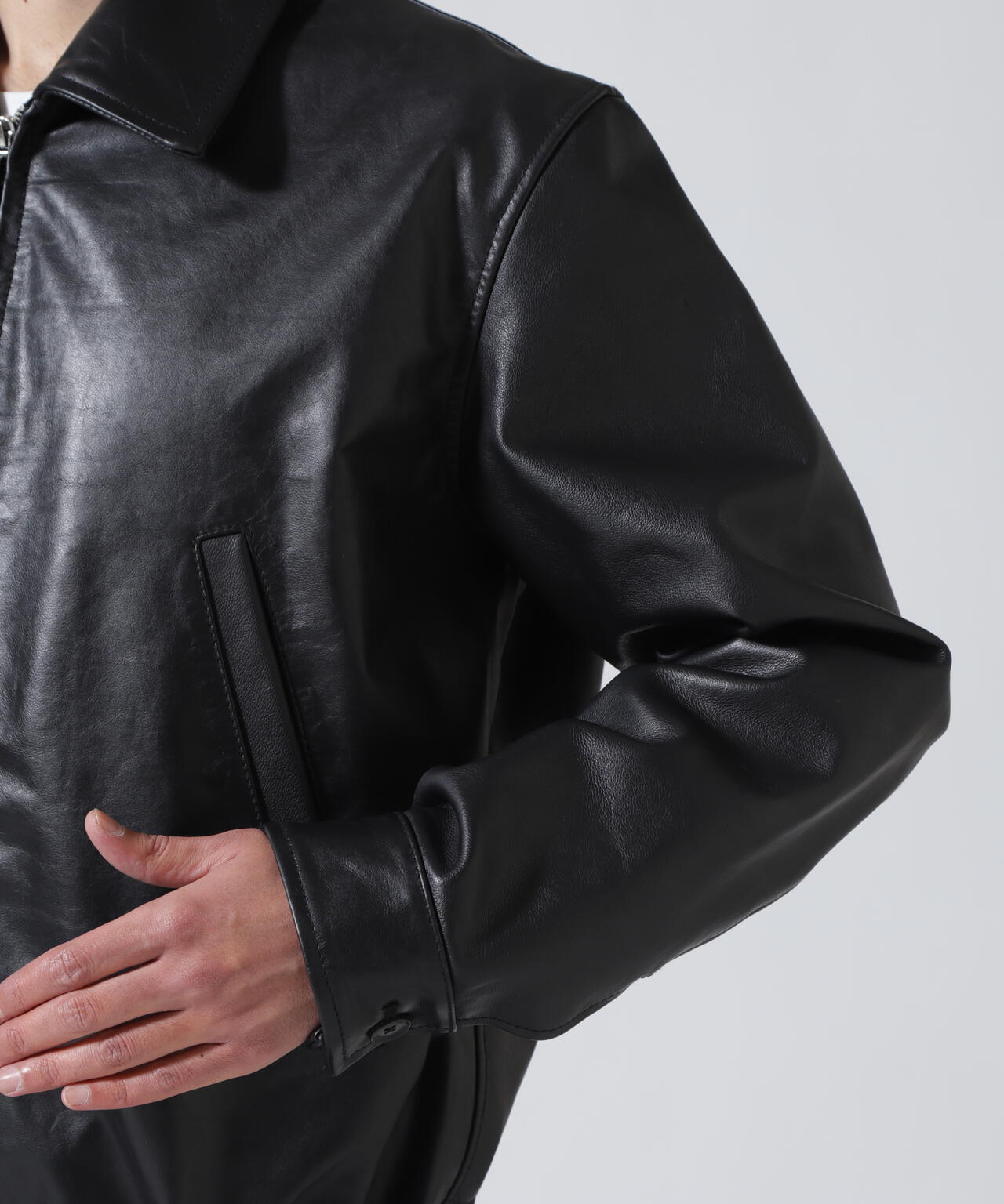 YOKE×吾亦紅/ヨーク×ワレモコウ/LEATHER ZIP BLOUSON Exclusive/吾亦紅
