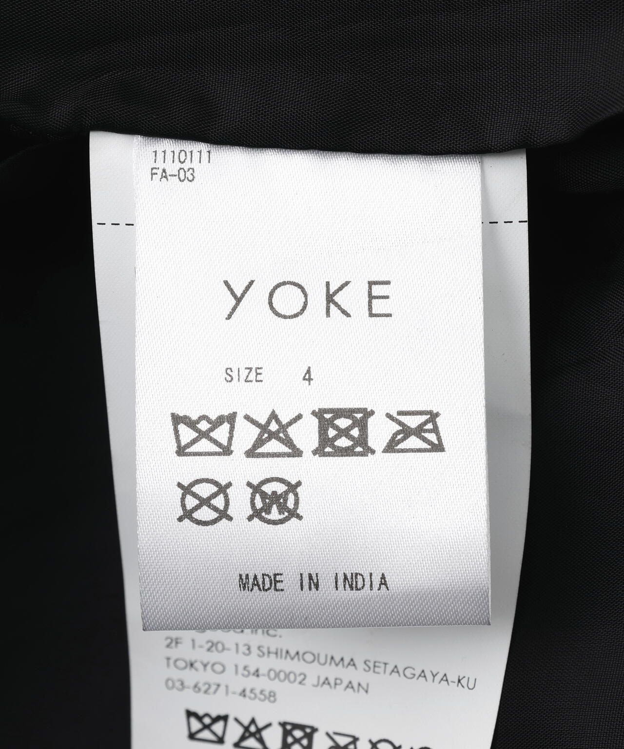 YOKE×吾亦紅/ヨーク×ワレモコウ/LEATHER ZIP BLOUSON Exclusive/吾亦紅別注