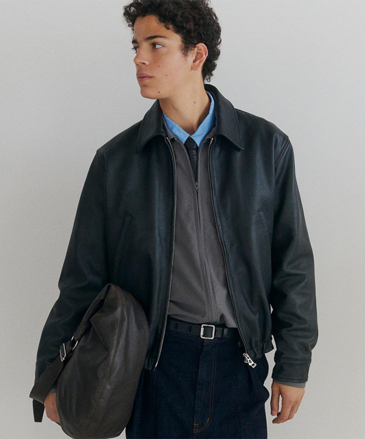 YOKE×吾亦紅/ヨーク×ワレモコウ/LEATHER ZIP BLOUSON Exclusive/吾亦紅