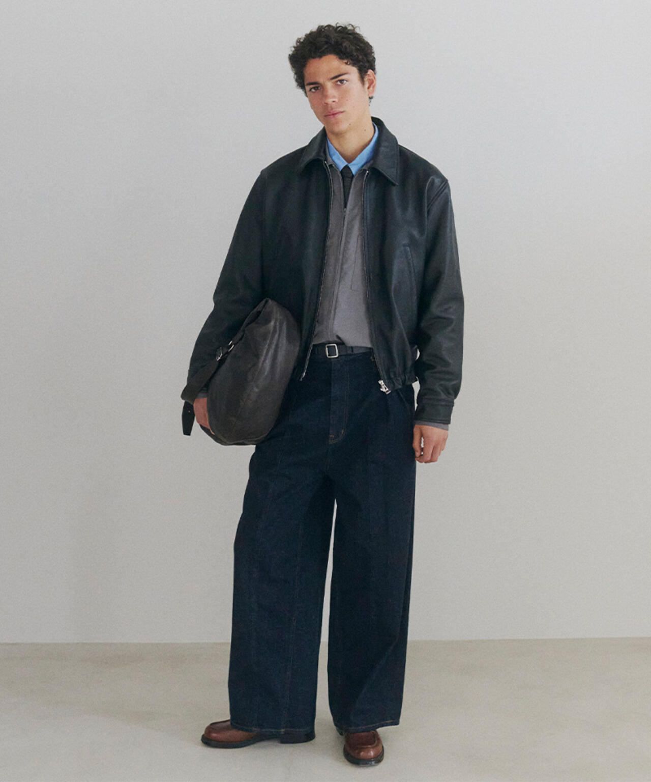 YOKE×吾亦紅/ヨーク×ワレモコウ/LEATHER ZIP BLOUSON Exclusive/吾亦紅