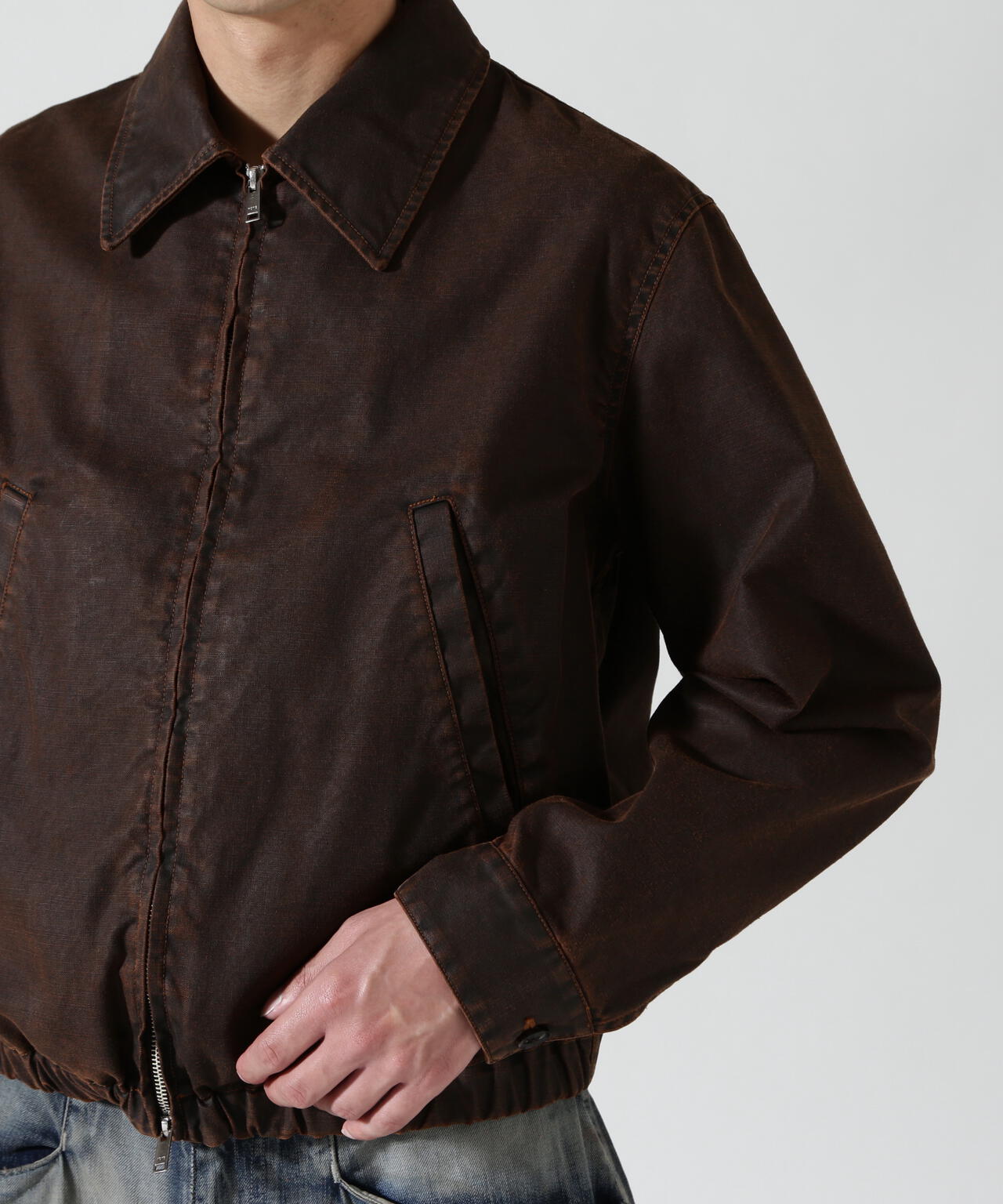 YOKE/ヨーク/Coating Cotton Drizzier Jacket/YK26SS01183B | GARDEN