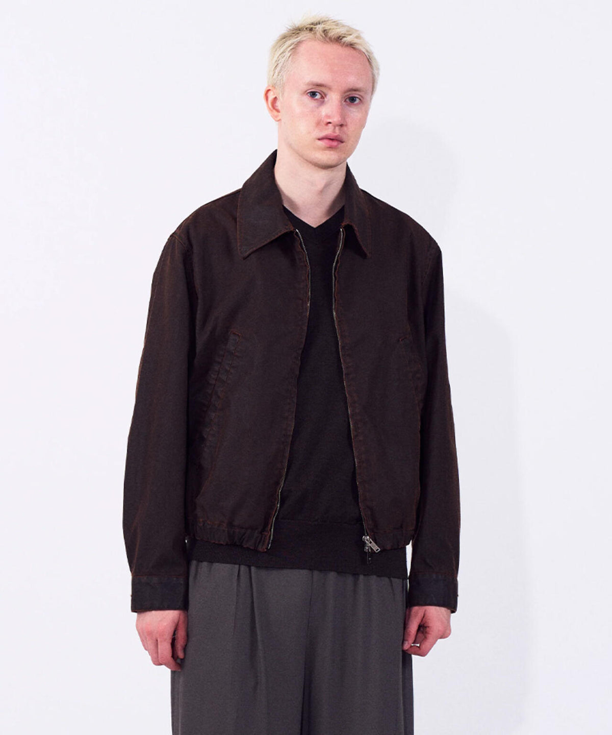 YOKE/ヨーク/Coating Cotton Drizzier Jacket/YK26SS01183B | GARDEN 