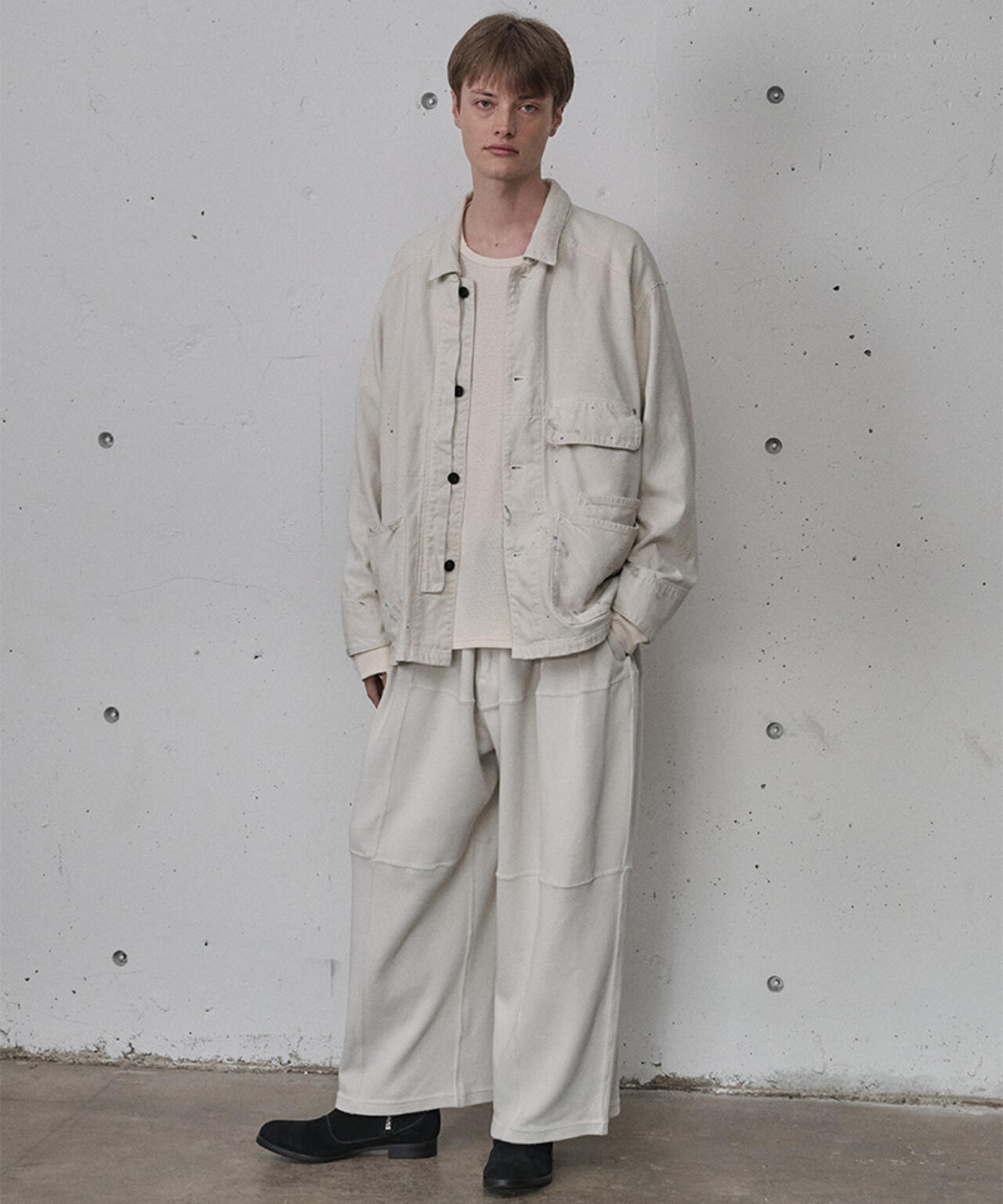 ANCELLM/アンセルム/C/R DUCK COVERALL JACKET/ANC-JK77 | GARDEN