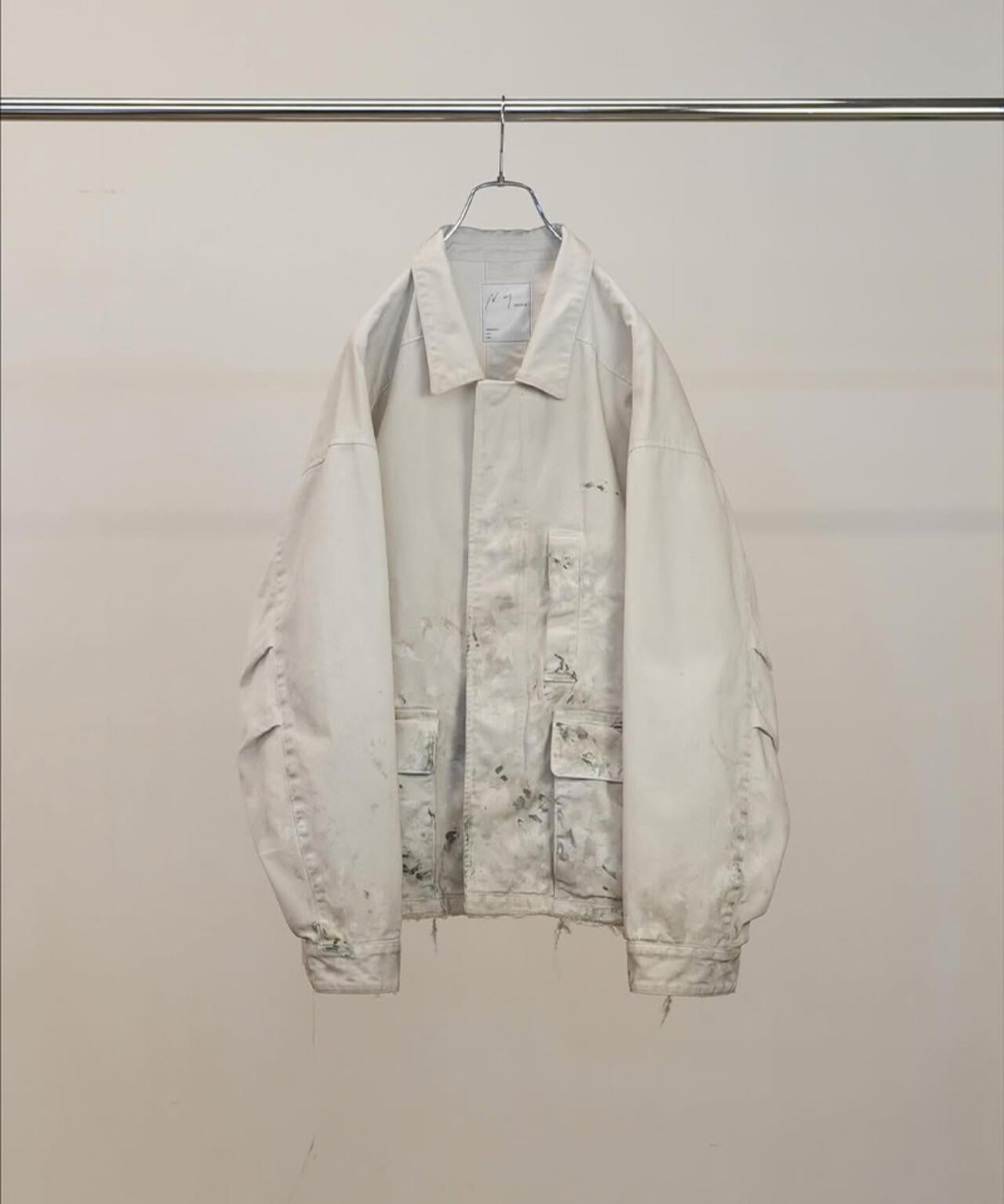 ANCELLM/アンセルム/HIGHCOUNT DRILL AGING JACKET/ANC-JK80