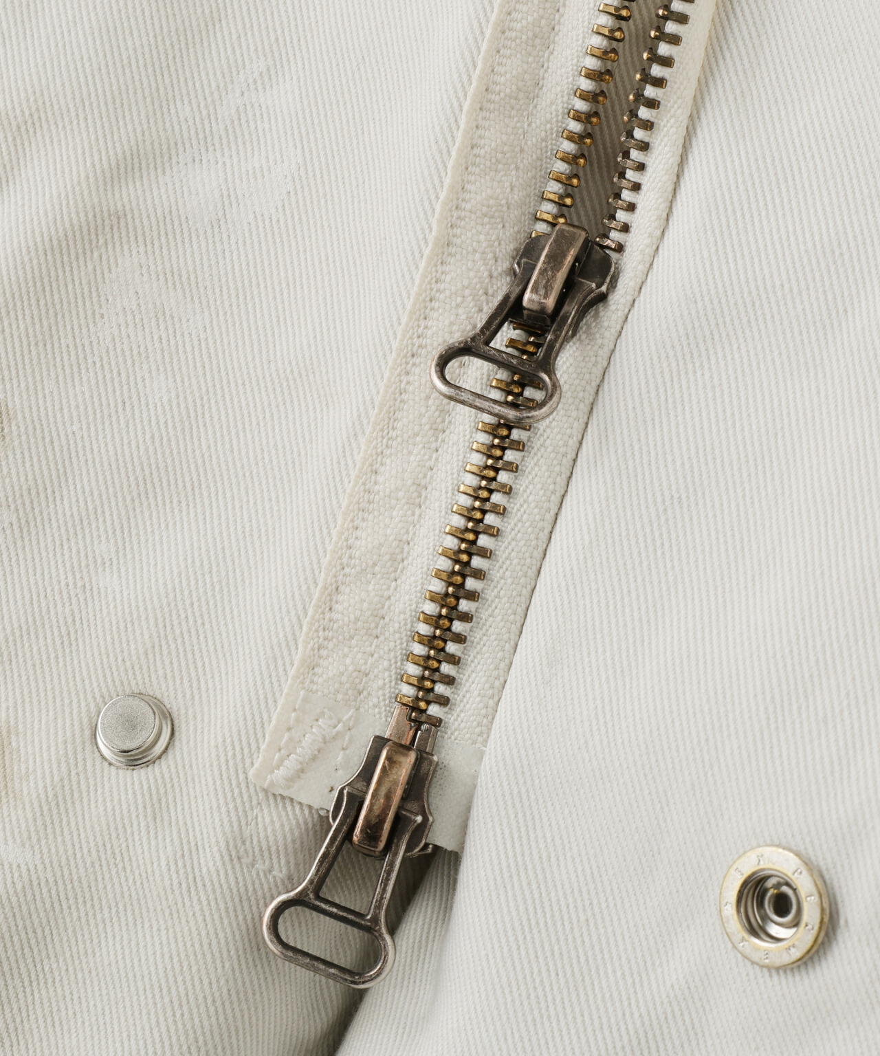 ANCELLM/アンセルム/HIGHCOUNT DRILL AGING JACKET/ANC-JK80