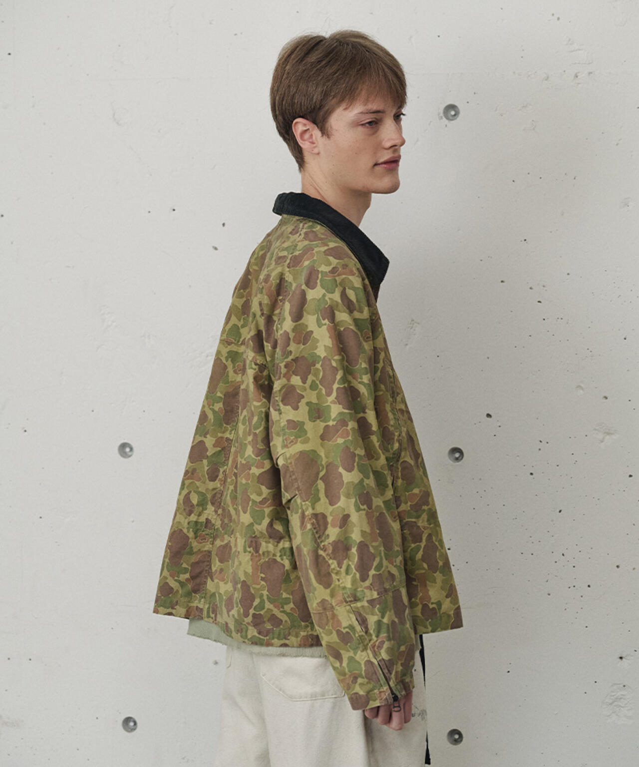 ANCELLM/アンセルム/CAMO ZIPUP JACKET/ANC-JK83