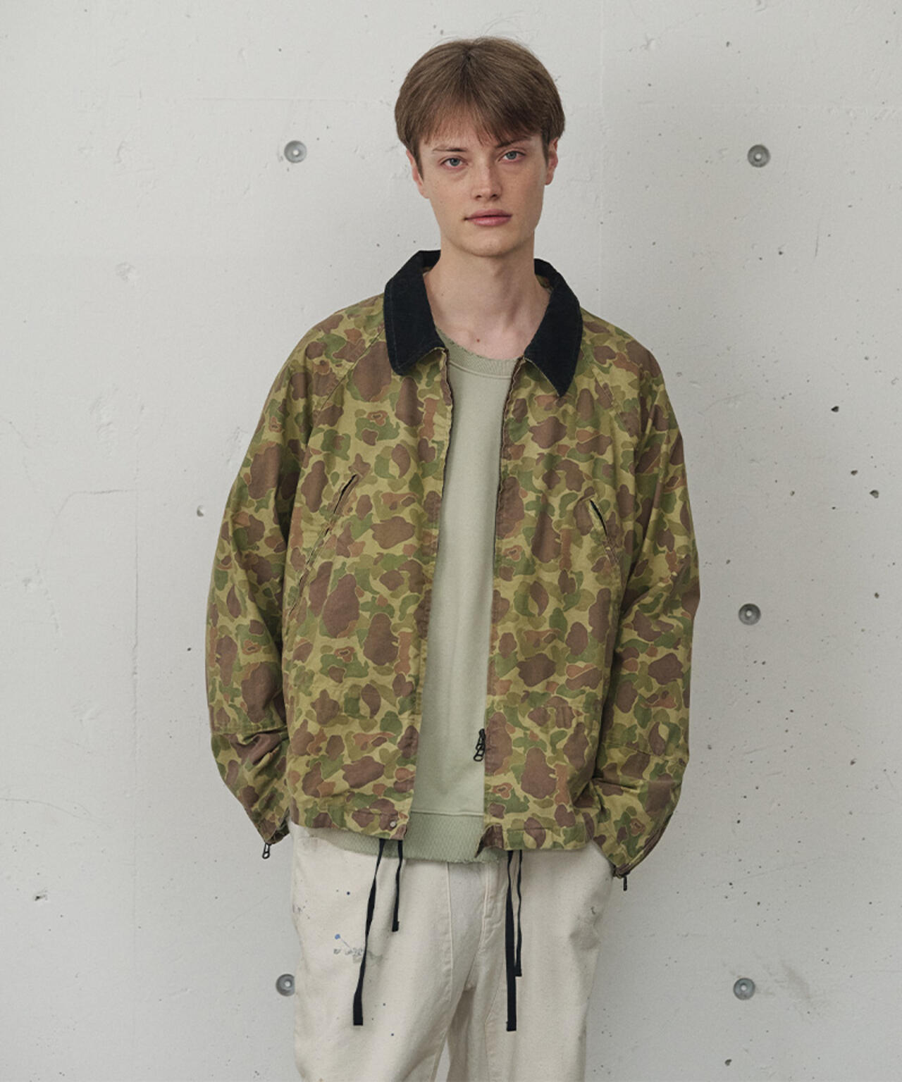 ANCELLM/アンセルム/CAMO ZIPUP JACKET/ANC-JK83