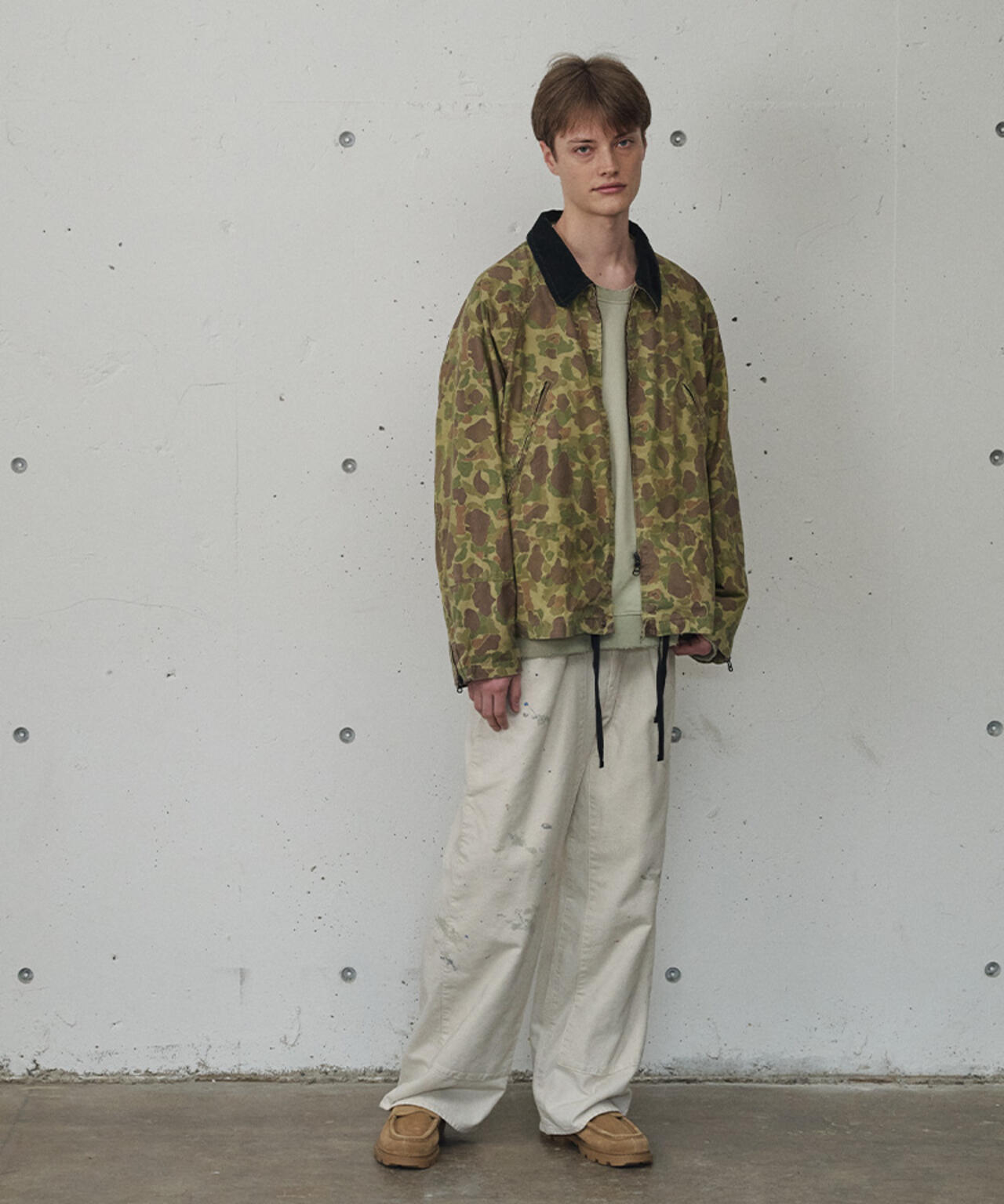 ANCELLM/アンセルム/CAMO ZIPUP JACKET/ANC-JK83