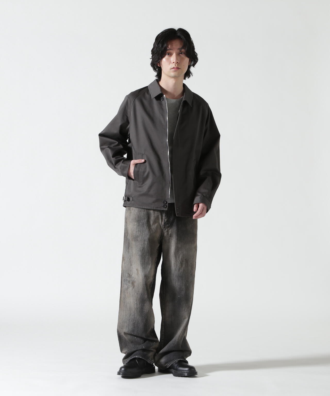 FOUNDOUR/ファウンダ/T/C TWILL ZIP UP BLOUSON | GARDEN（ガーデン