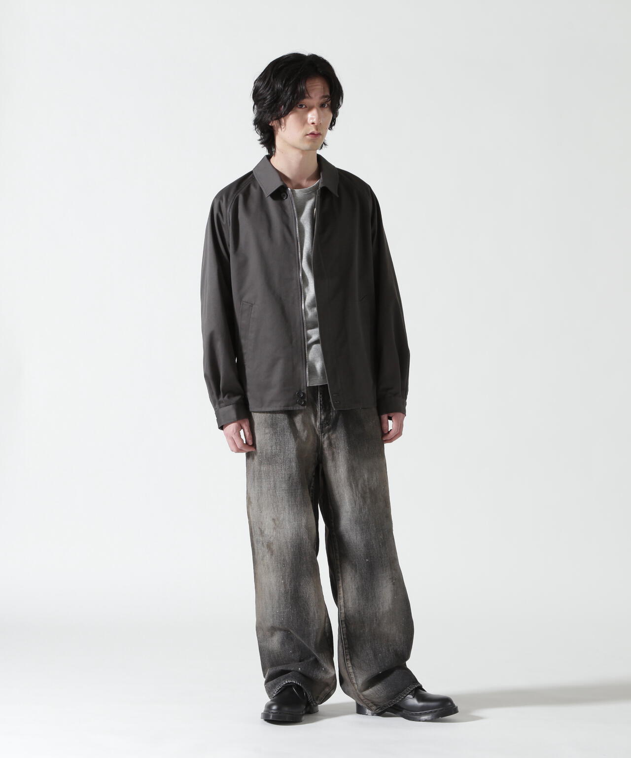 FOUNDOUR/ファウンダ/T/C TWILL ZIP UP BLOUSON | GARDEN（ガーデン