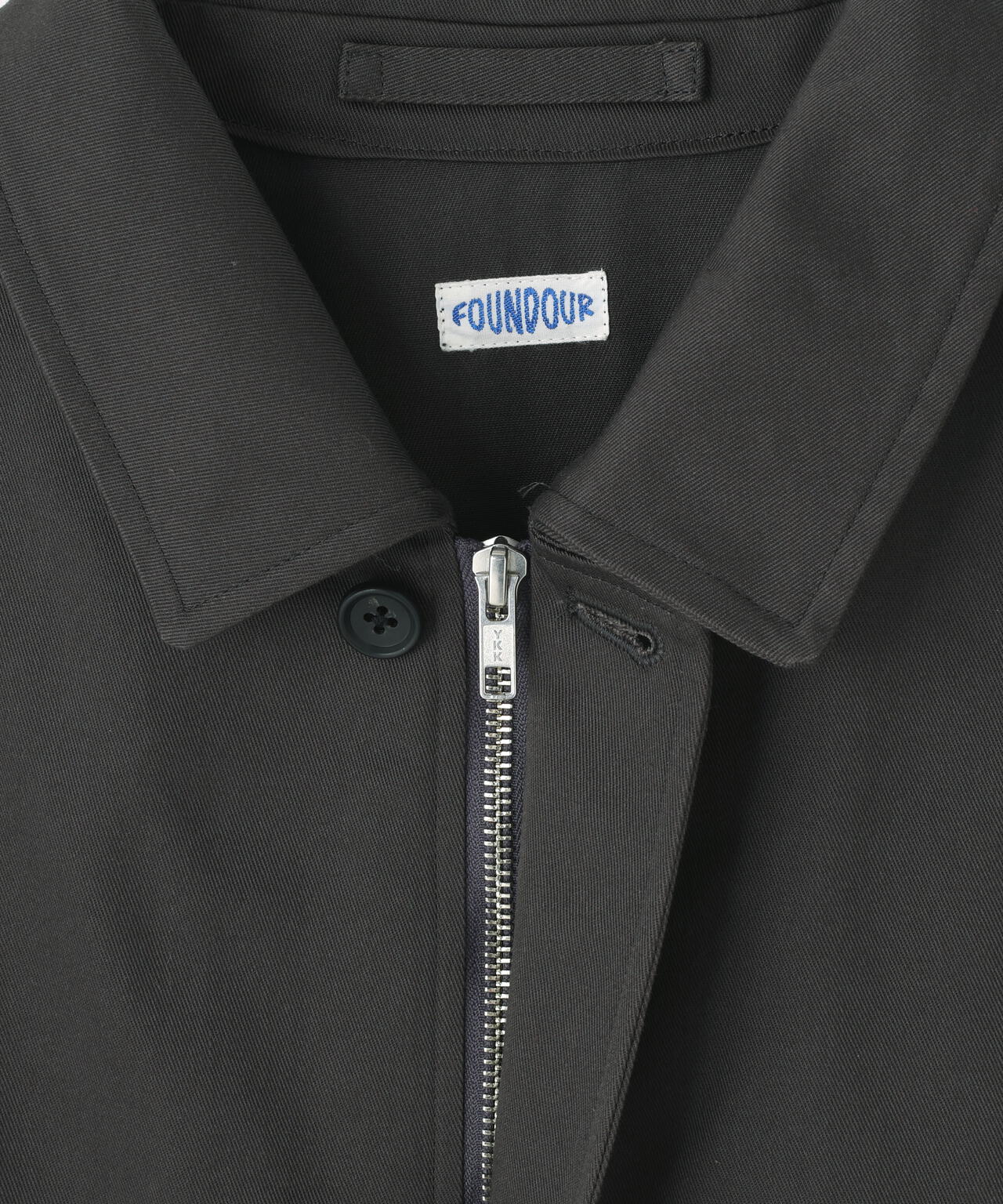 FOUNDOUR/ファウンダ/T/C TWILL ZIP UP BLOUSON